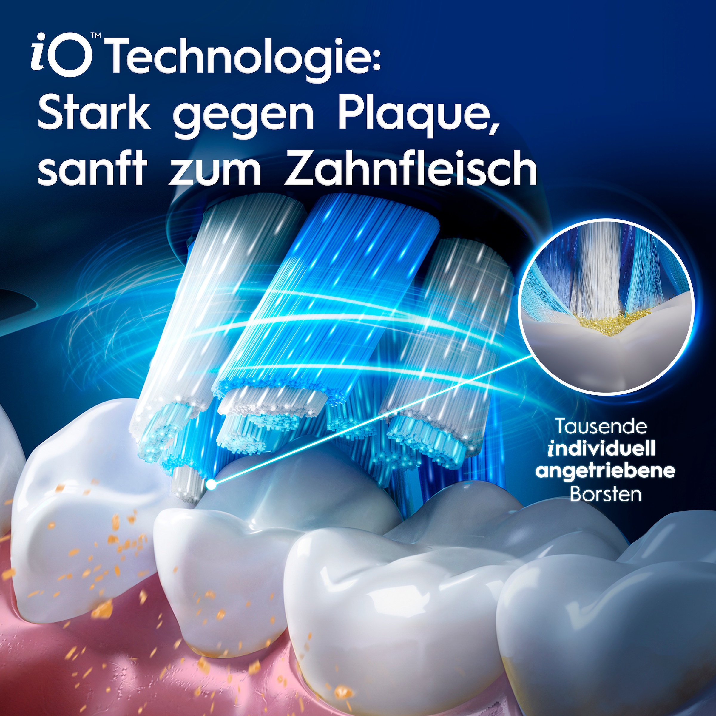 Oral-B Elektrische Zahnbürste »iO Series 9« 3 Stk. Aufsteckbürsten Geschenkedition, 7 Putzmodi, Lade-Reise-Etui