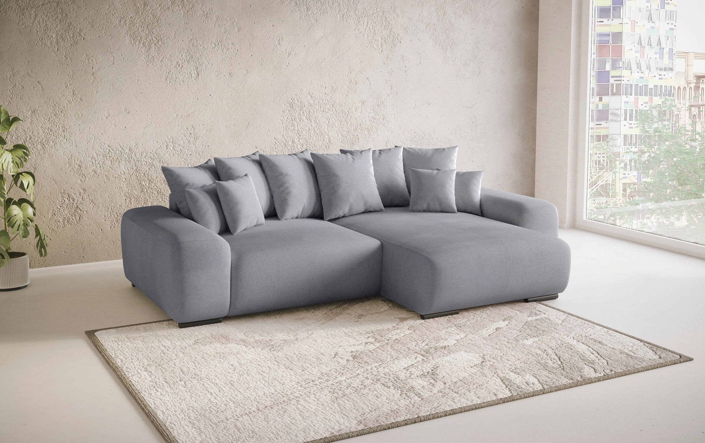 Mr. Couch Polsterecke »Sundance, L-Form«, Dauerschläfer mit Bett, Bettkaste günstig online kaufen