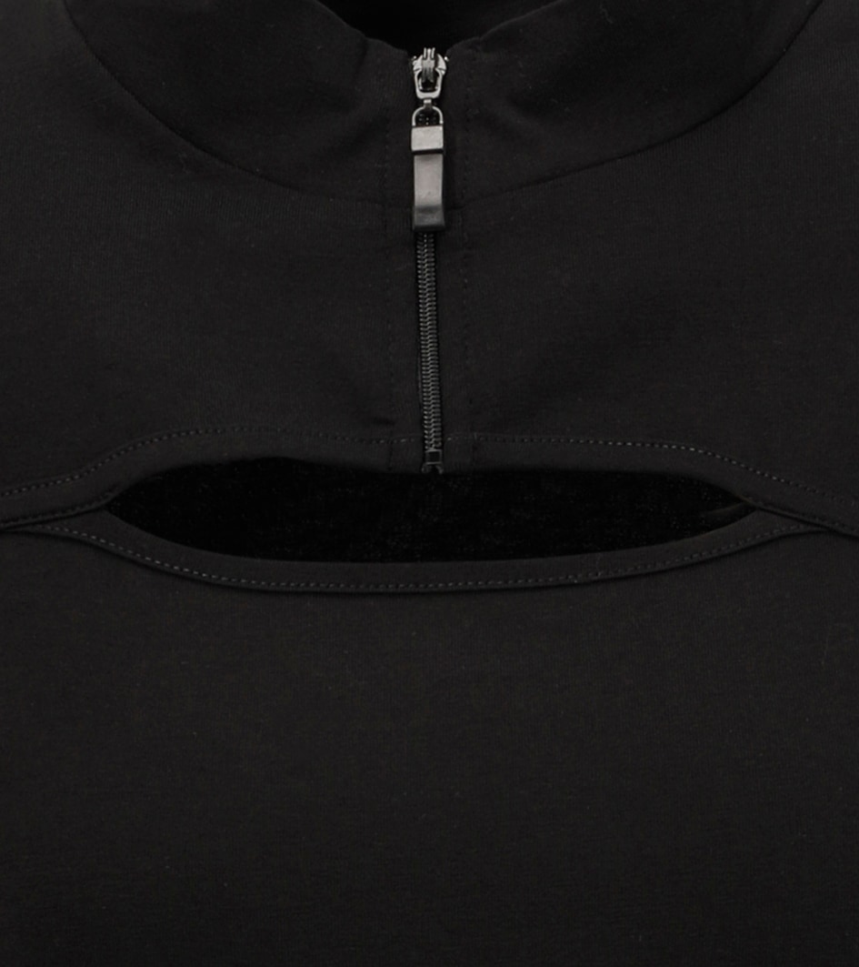 Aniston CASUAL Langarmshirt, mit raffiniertem Cut-out - NEUE KOLLEKTION
