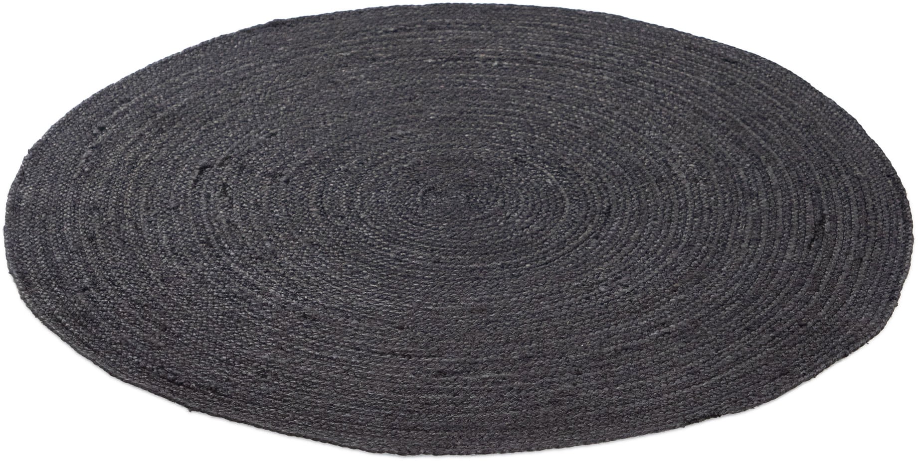 carpetfine Teppich »Nele Juteteppich Naturfaser«, rund, 6 mm Höhe, geflochtener Wendeteppich aus 100%Jute, in rund und oval, viele Größen