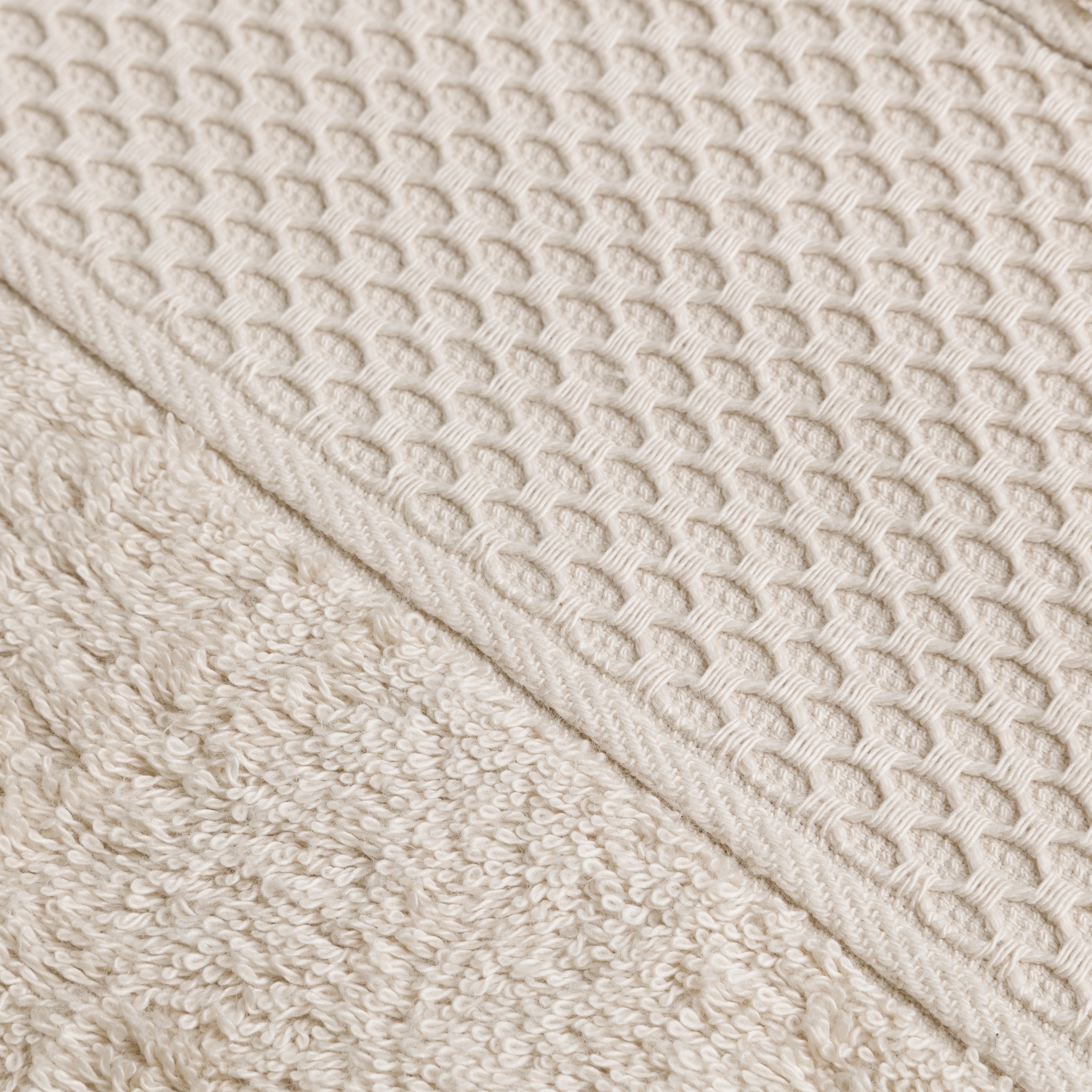 Möve Handtuch »Pure Luxury«, (1 St.), Handtuch mit Mesh-Bordüre, 100% Ägyptischer Baumwolle