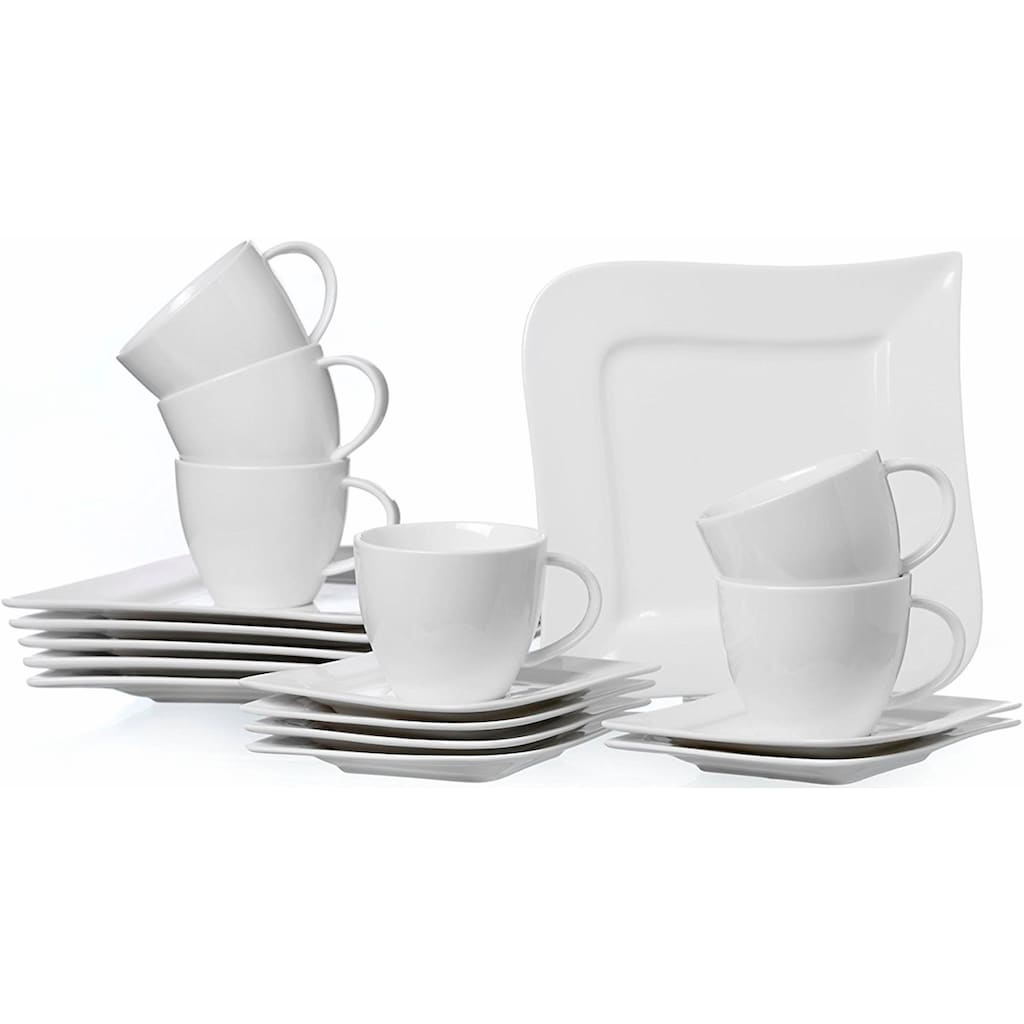 Ritzenhoff & Breker Kaffeeservice »Geschirr-Set, Service Melodie«, (Set, 18 tlg.)