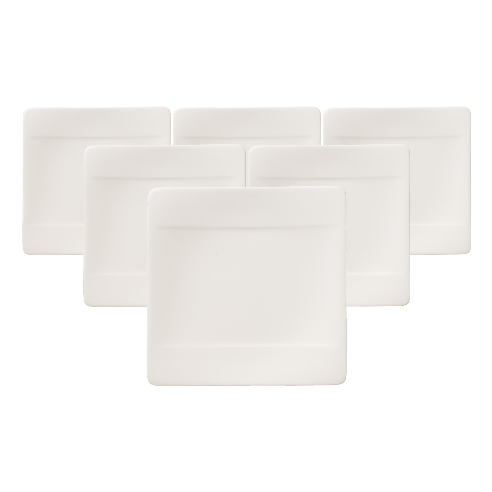 Villeroy & Boch Brotteller »Brotteller Modern Grace 16 x 16 cm 6er Set weiß günstig online kaufen