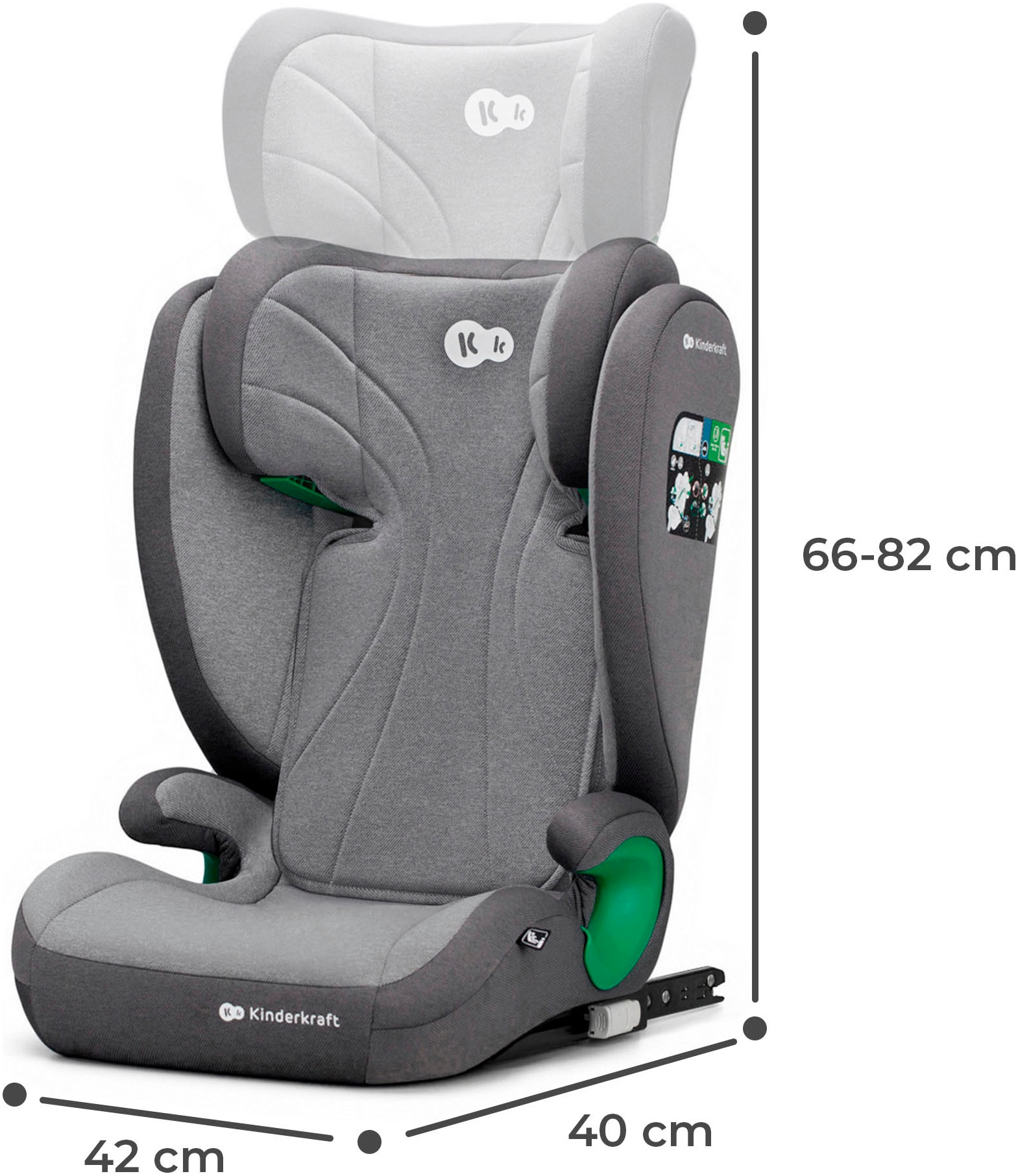 Kinderkraft Autokindersitz »JUNIOR FIX 2 i-Size«