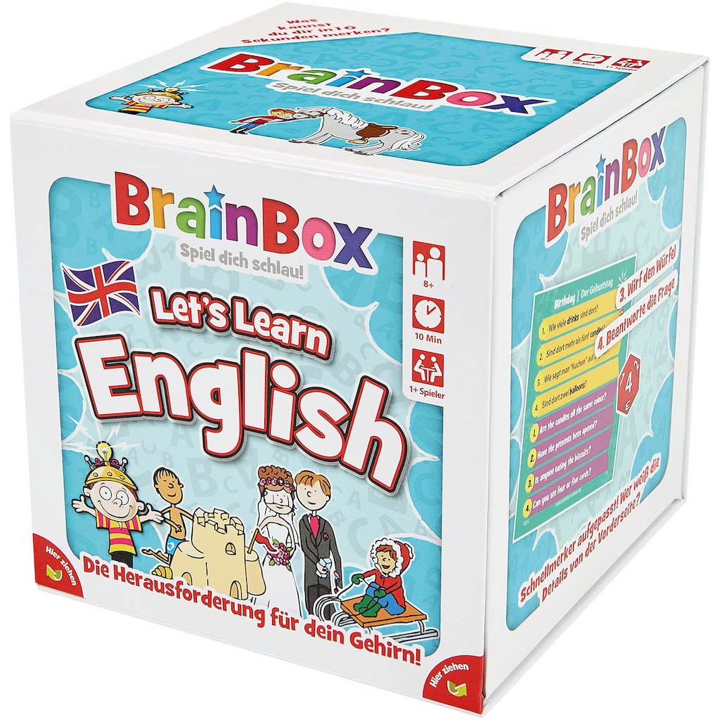 BrainBox Spiel »Let's Learn English«