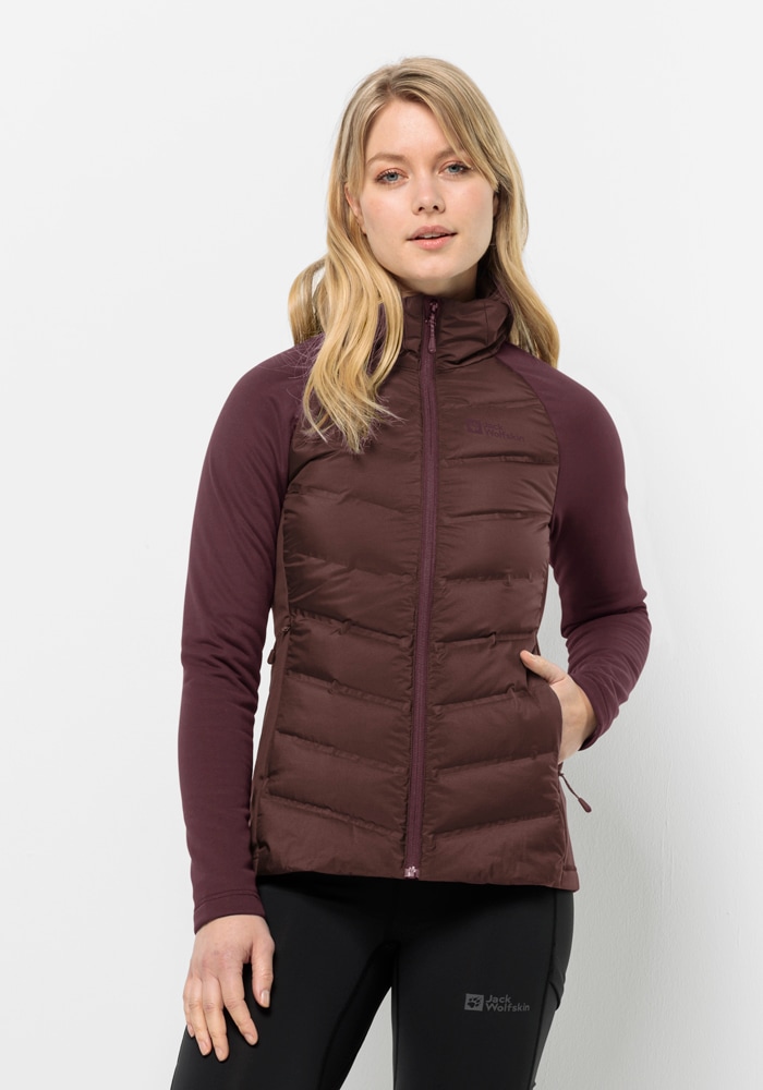 Jack Wolfskin Daunenjacke »TASMAN DOWN HYBRID W«, mit Kapuze