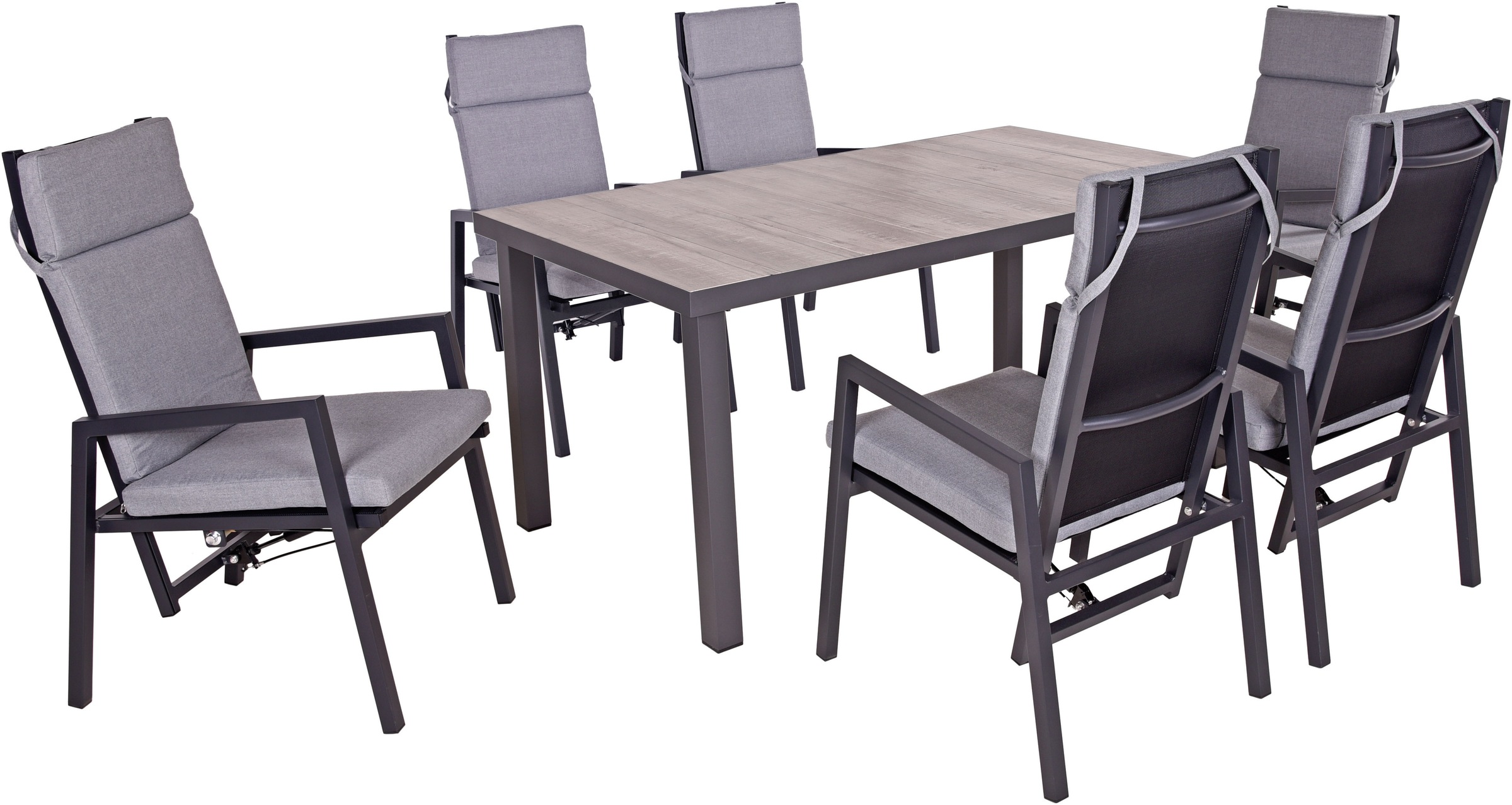 Garden Pleasure Garten-Essgruppe »RANA/SINTRA Set 01« 7 Stk. tlg. günstig online kaufen