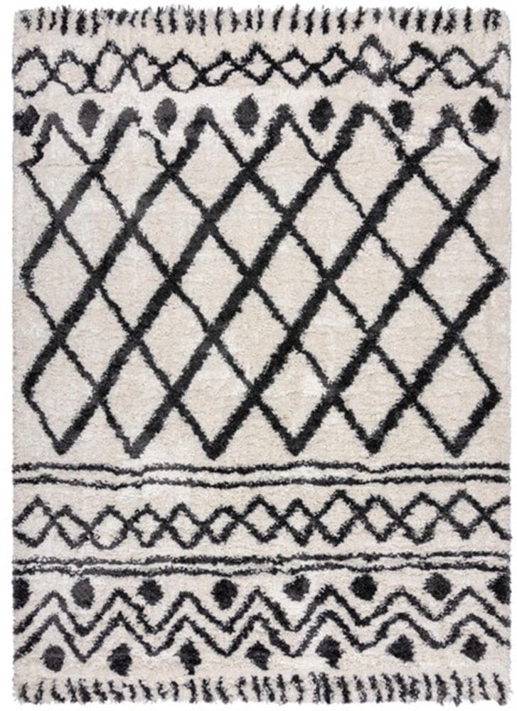 FLAIR RUGS Hochflor-Teppich »SOUQ LINES«, rechteckig, 40 mm Höhe, Souq Lines Teppich im Berber-Stil