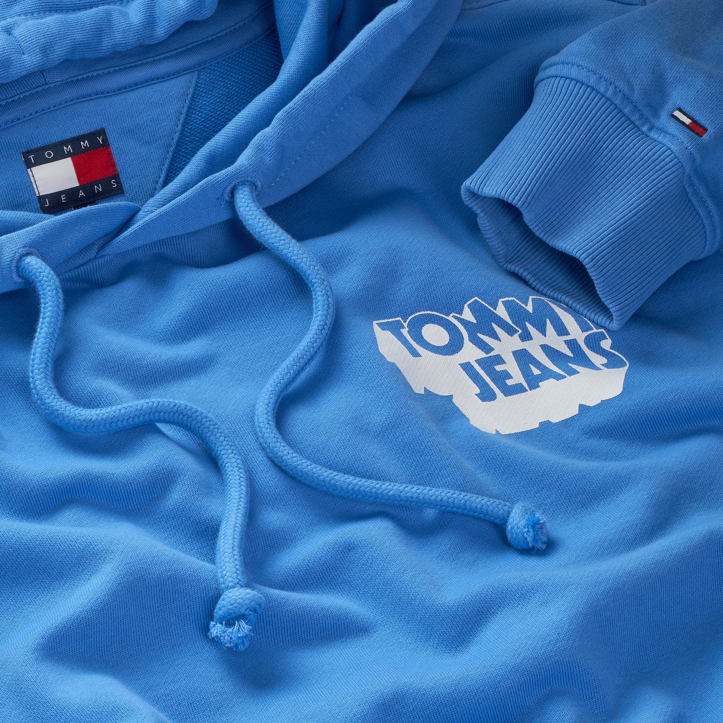 Tommy Jeans Kapuzensweatshirt »TJM STACK BACK LOGO HOODIE EXT« Mit Rundhalsausschnitt