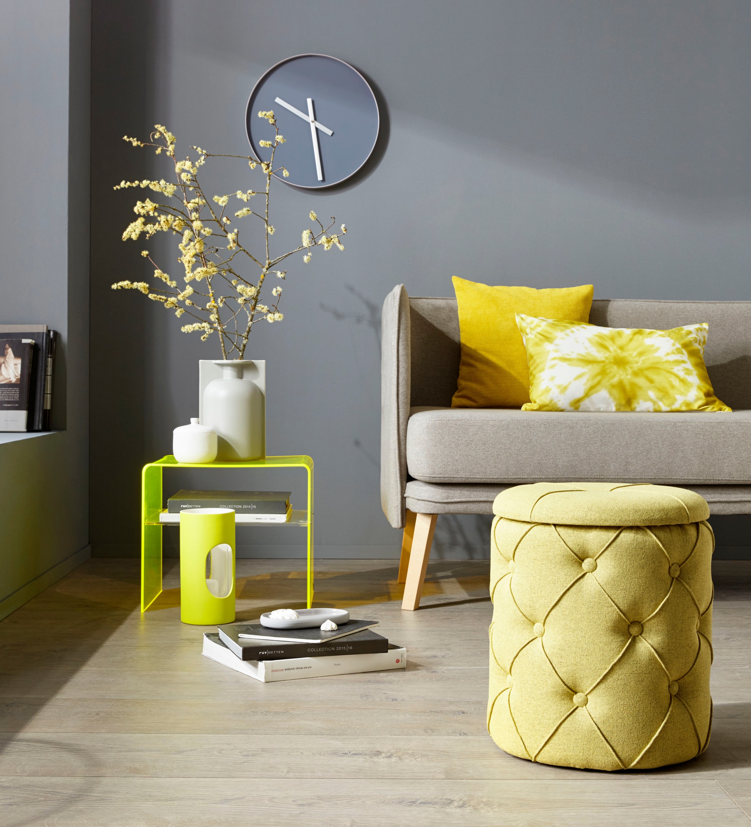 Inter Link Hocker »Yapak« Pouf mit Stauraum