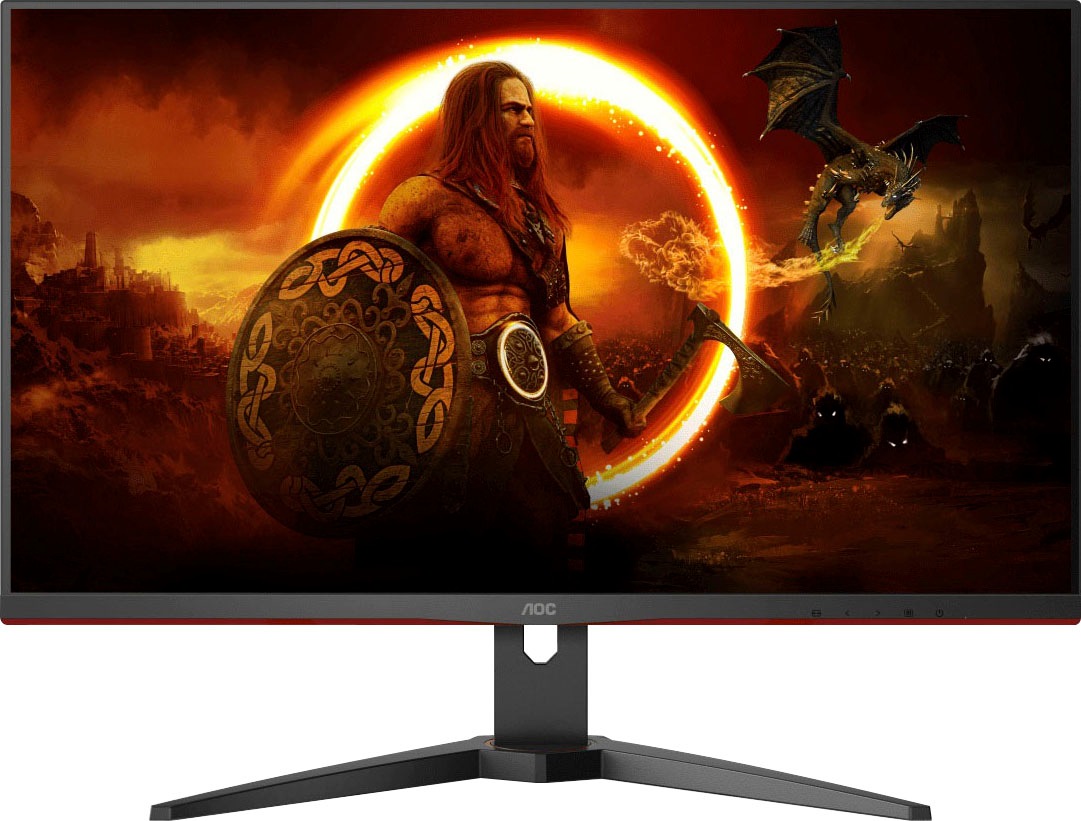 AOC LED-Monitor »U28G2AE/BK«, 71 cm/28 Zoll, 3840 x 2160 px, 4K Ultra HD, 1 ms Reaktionszeit, 60 Hz