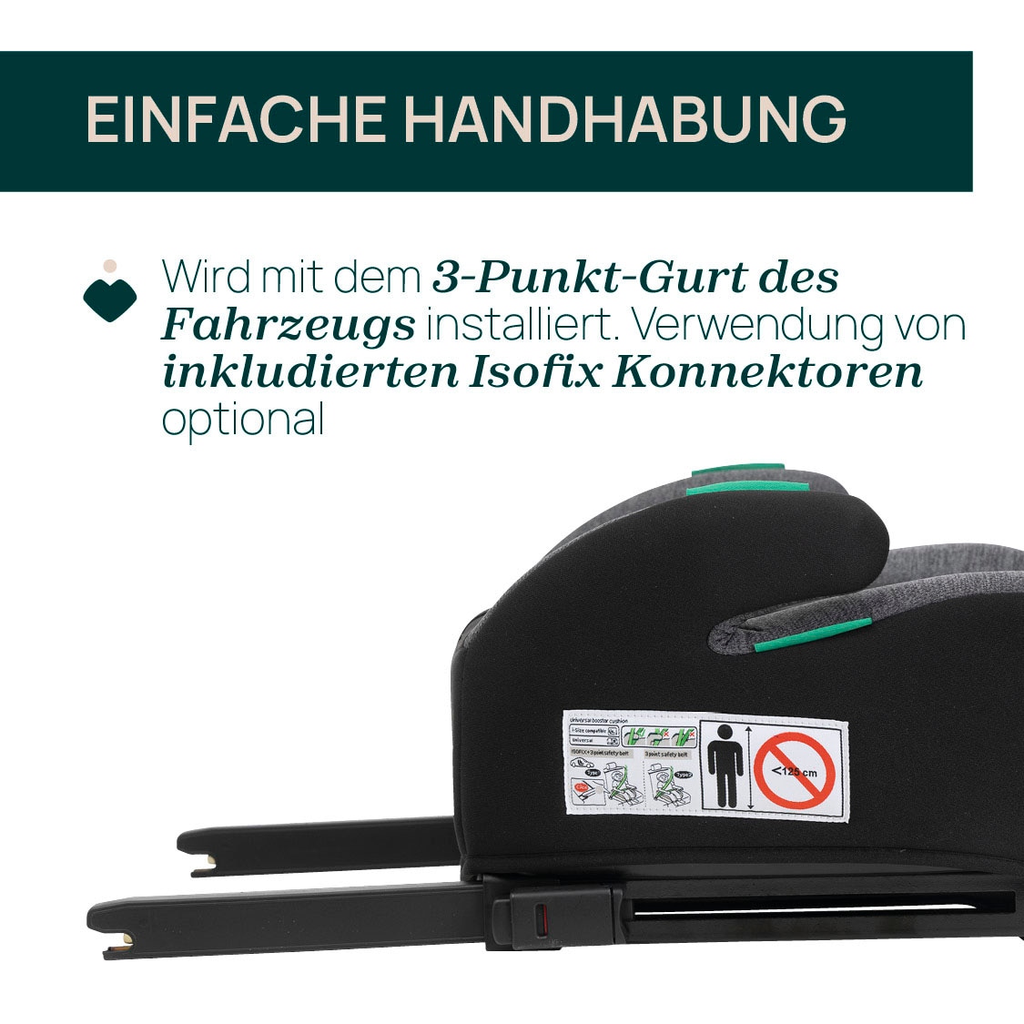 Chicco Kindersitzerhöhung »Quasar Fix I-Size«