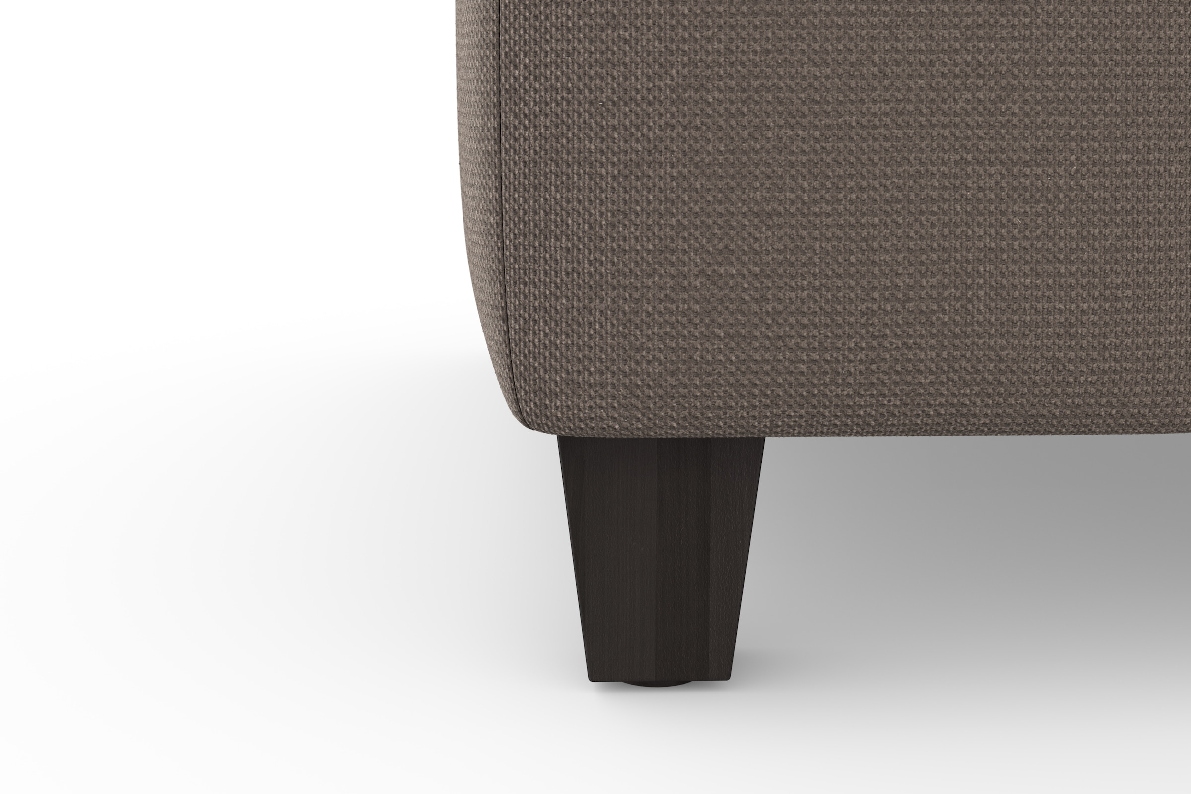 sit&more Ecksofa »Westham L-Form«, Recamiere, mit oder ohne Bettfunktion, Bettkasten, Füße wengefarben