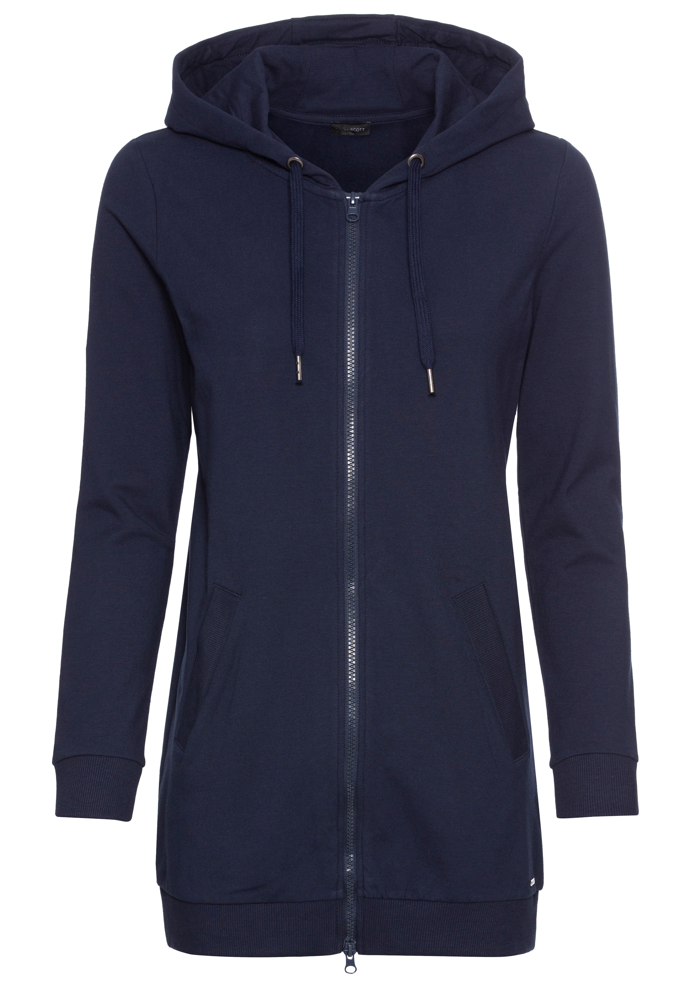 Laura Scott Kapuzensweatjacke, lang