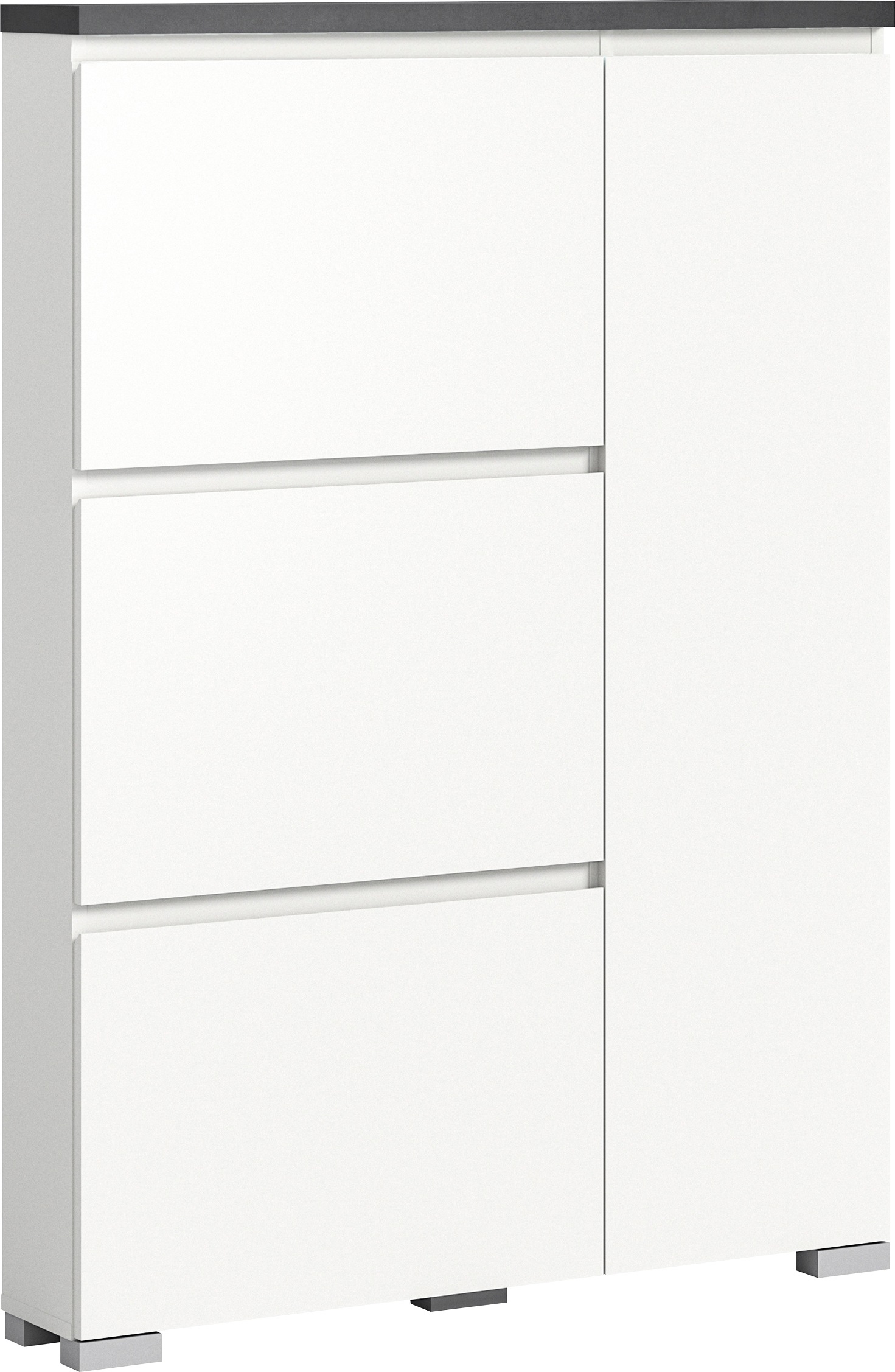 INOSIGN Schuhschrank »Skoskap, Tiefe 18cm, 3 Klappen, 1 Tür, Platz für ca. günstig online kaufen