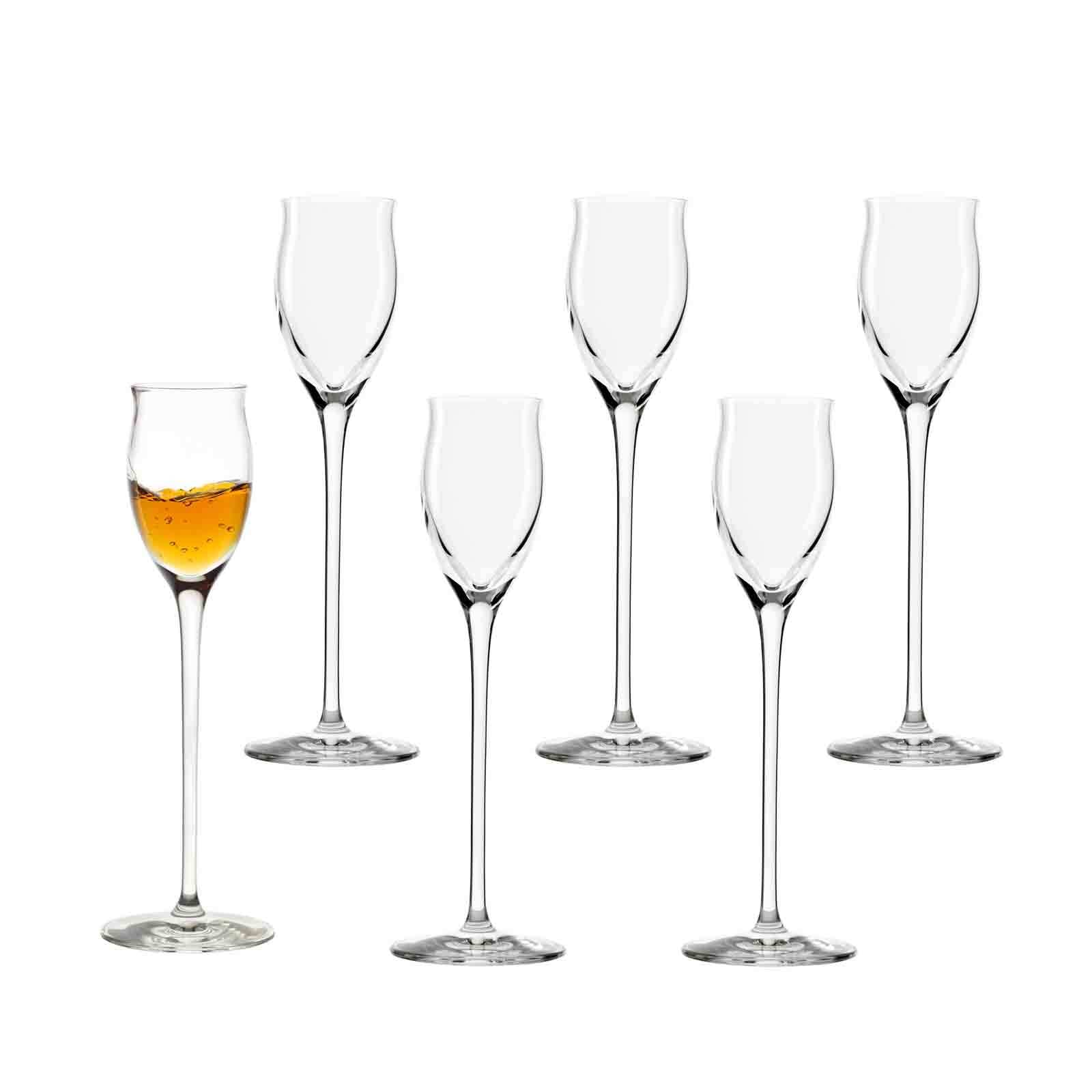 Stölzle Schnapsglas »Edelbrandgläser Quatrophil 65 ml 6er Set transparent« günstig online kaufen