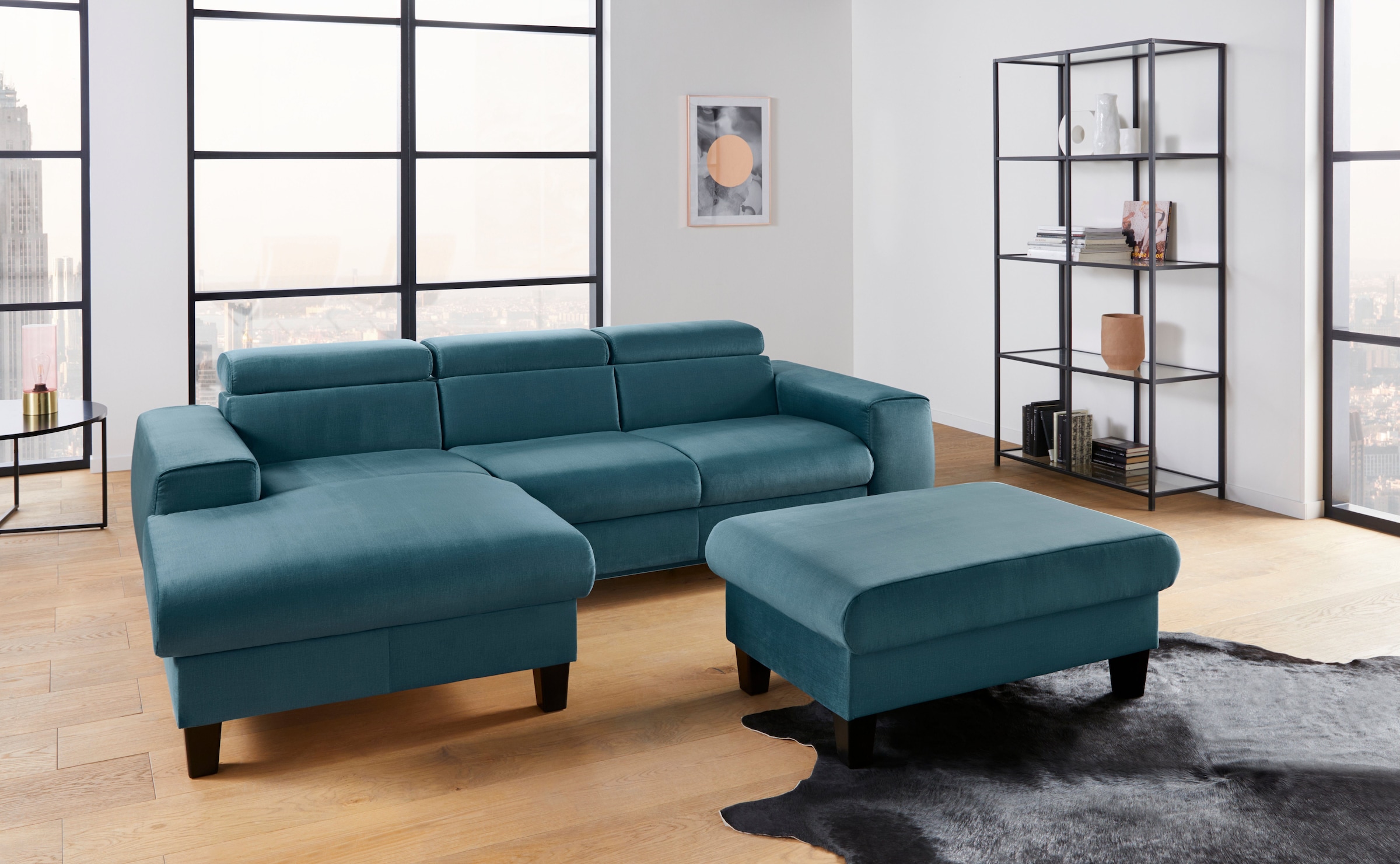 COTTA Polstergarnitur »Morven L-Form«, (Set), Set bestehend aus: Ecksofa mi günstig online kaufen