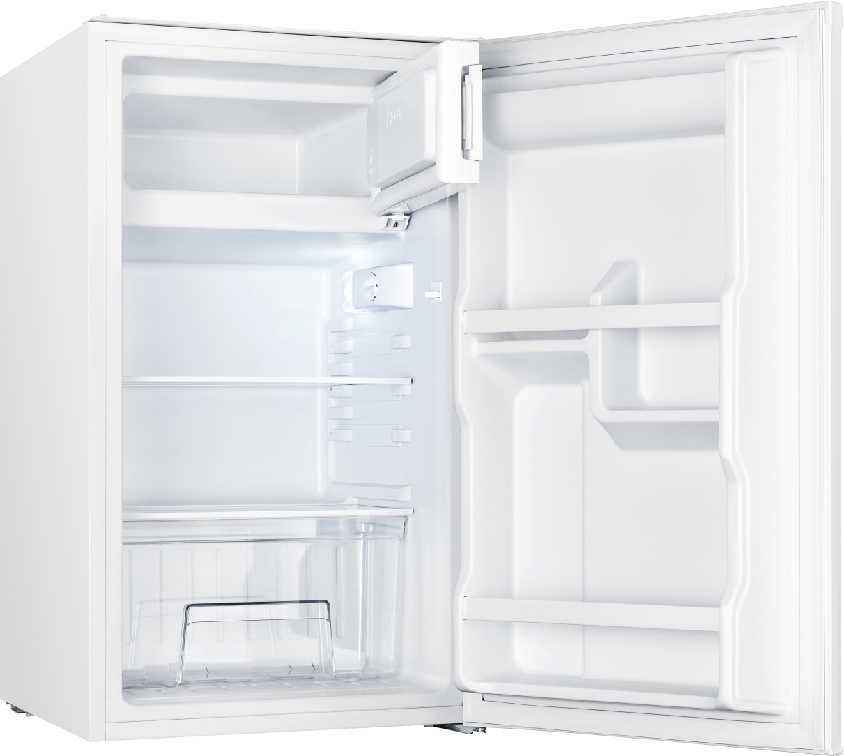 RESPEKTA Pantryküche »Peter, mit Duo Kochfeld, wahlweise mit Mikrowelle, Korpus Weiß,« Breite 104 cm, in exclusiver Konfiguration für OTTO