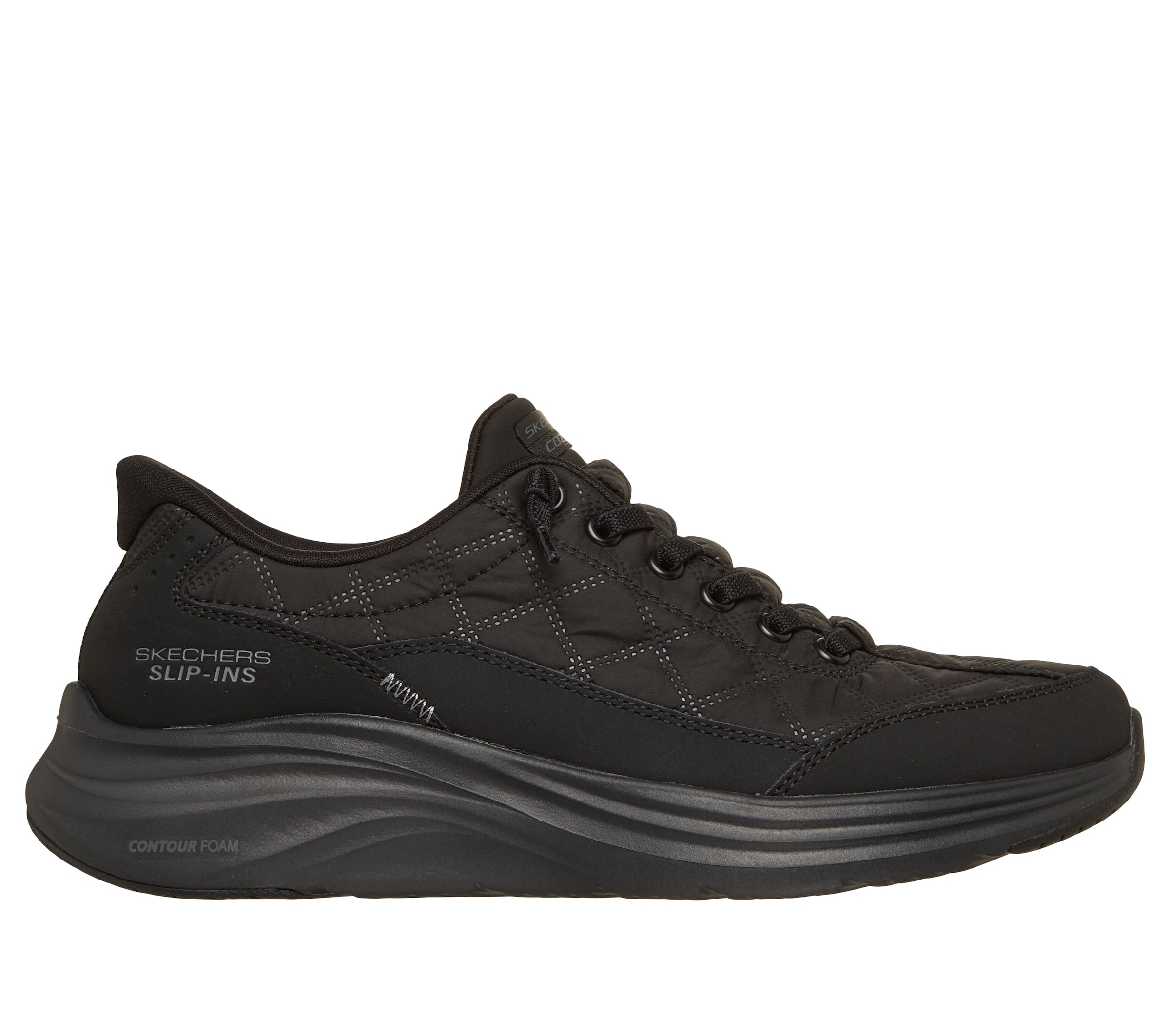 Skechers Slip-On Sneaker »Contour Foam - Cozy Fit«  Slipper mit Handsfree Slip-ins und gestepptem Cozy Fit™-Mesh