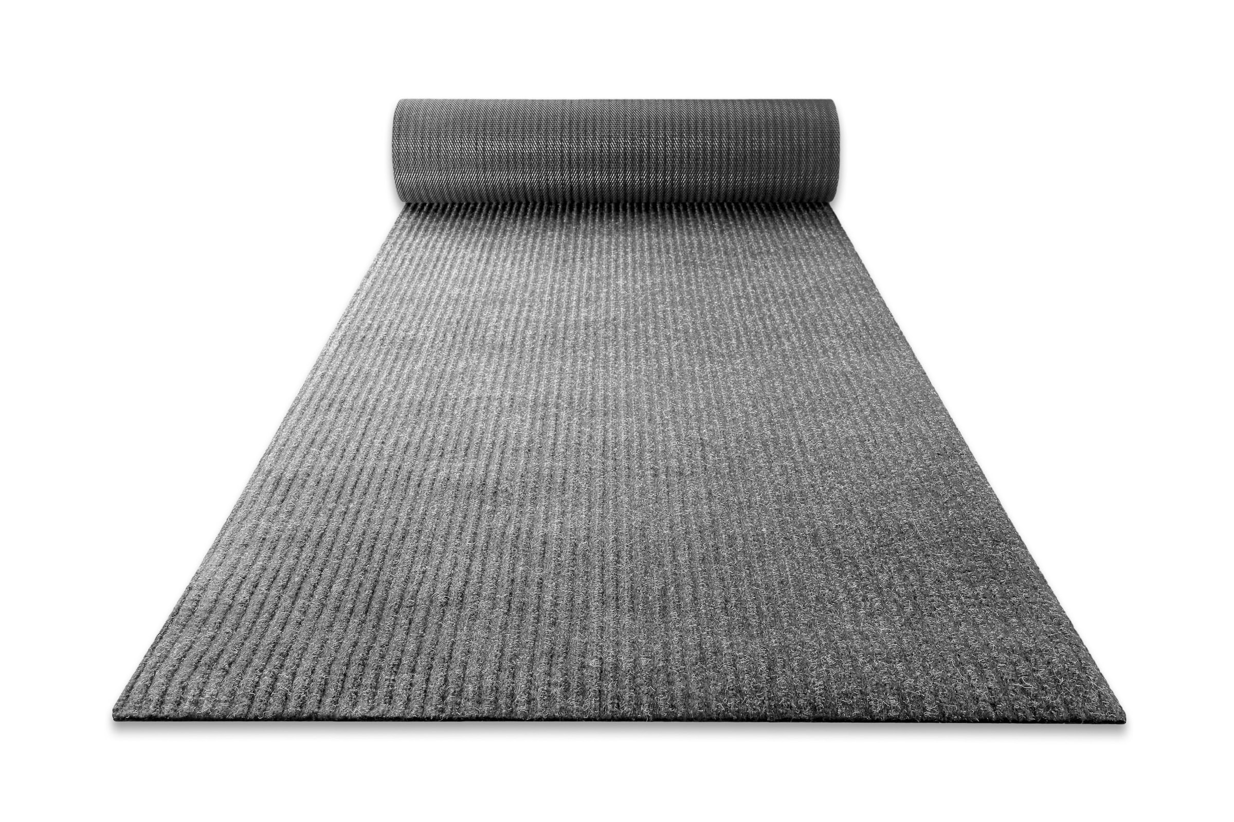 Wecon home Teppich »Buhai« quadratisch 3 mm Höhe ultraflacher Schmutzfangläufer, rutschfest, waschbar, wetterfest