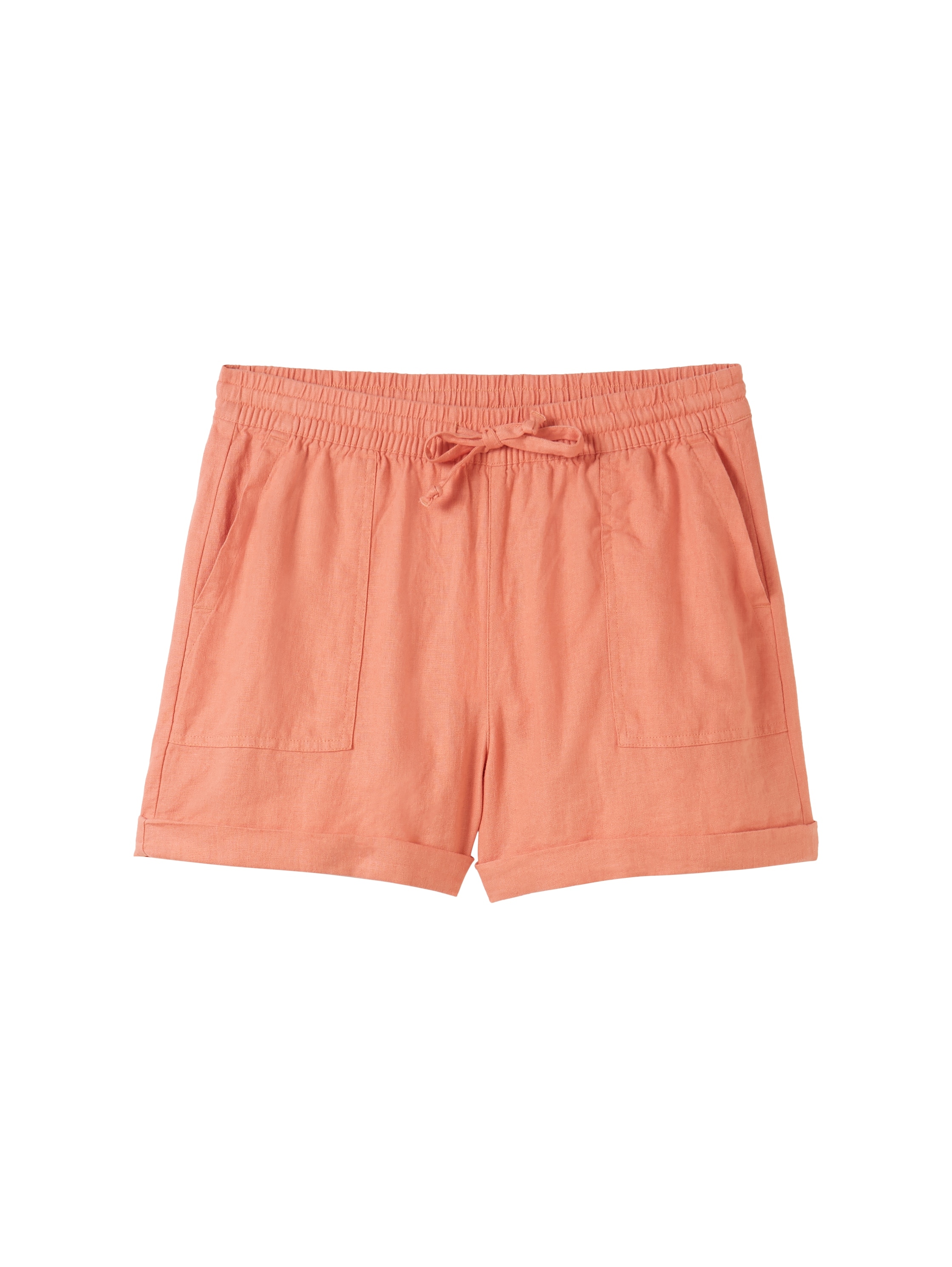 TOM TAILOR Denim Shorts, Sommerhose mit seitlichen Eingriffstaschen
