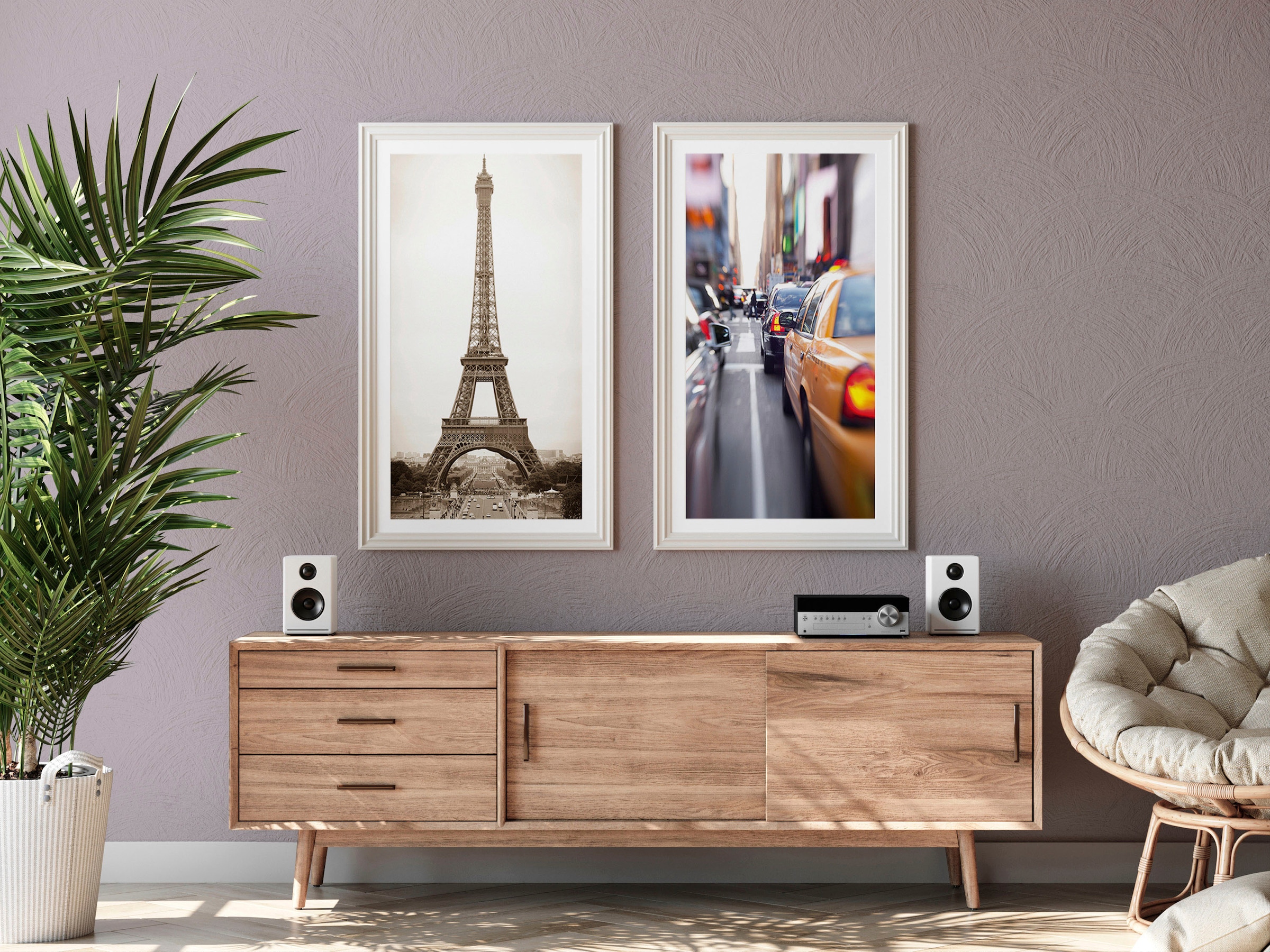 A.S. Création Wand- und Deckenfarbe »Seidenmatt Innenfarbe THE COLOR KITCHEN« für Wohnzimmer Schlafzimmer Flur Küche, versch. Lilatöne