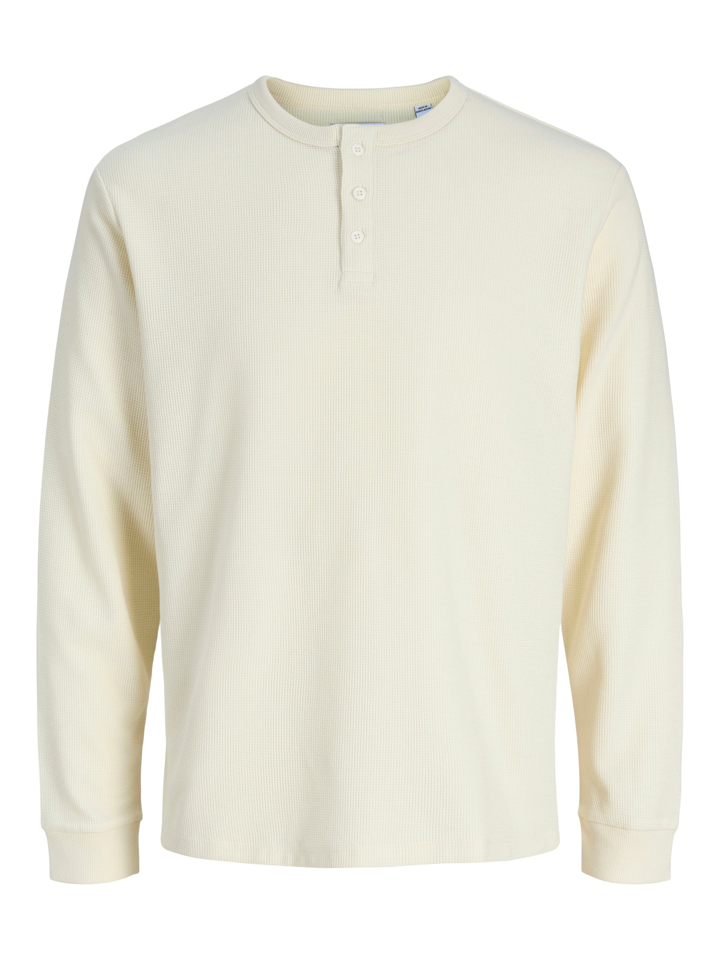 Jack & Jones Langarmshirt »JJEDOVER HENLEY LS TEE NOOS«