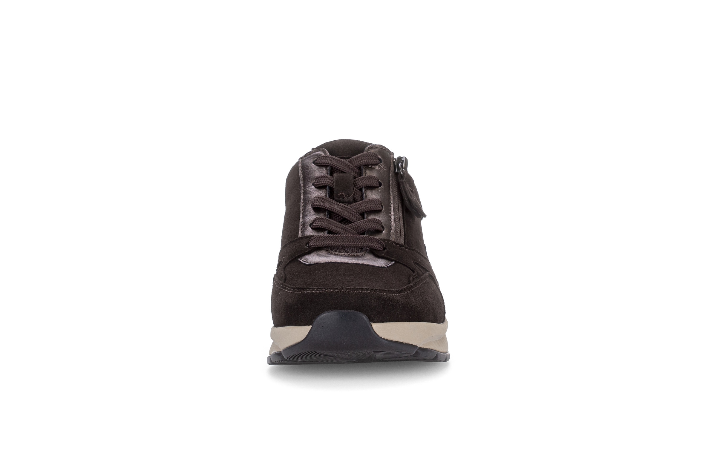 rollingsoft Keilsneaker  Halbschuh, Schnürer mit Kontrastbesätzen