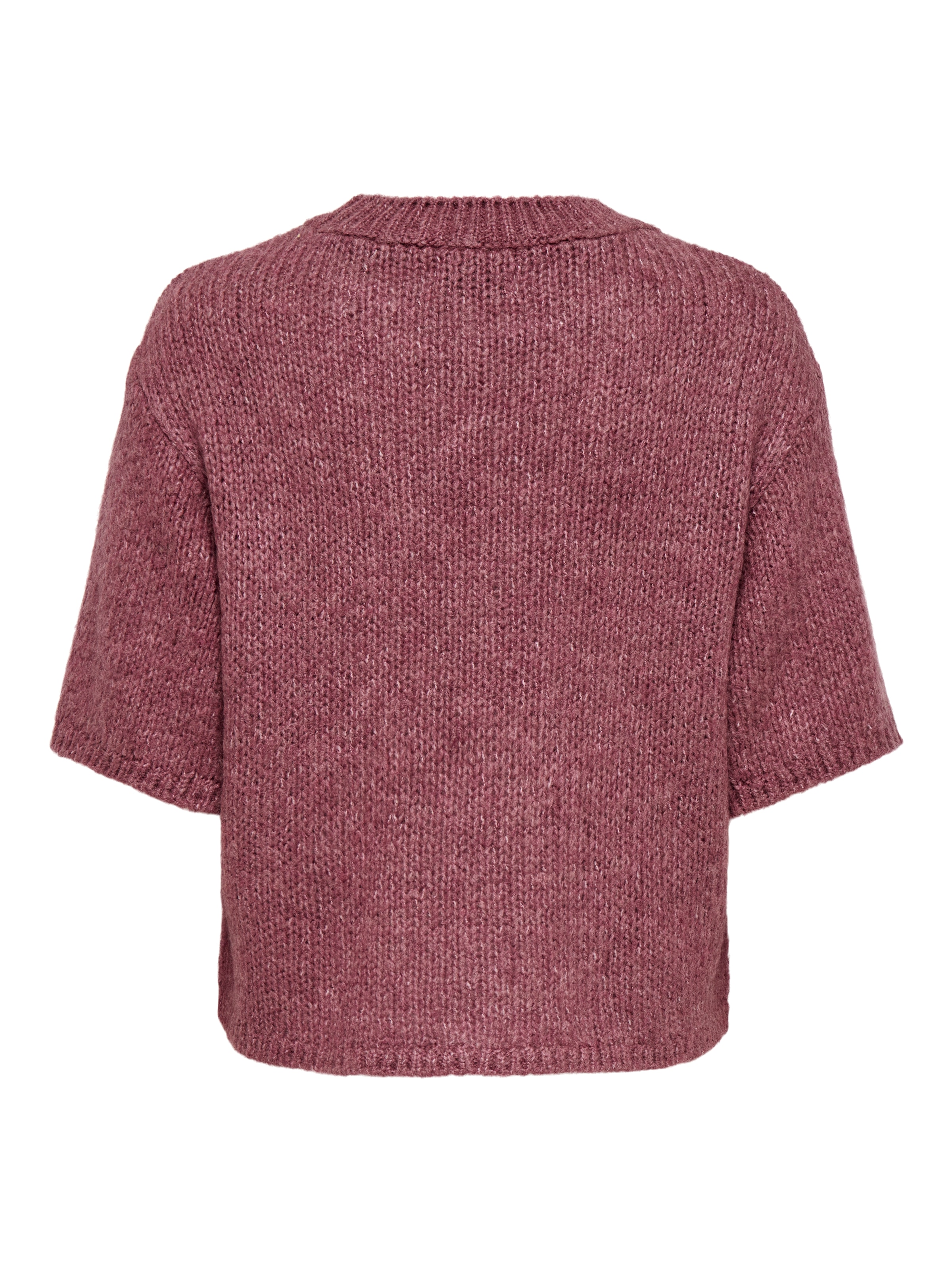 JDY Strickpullover »JDYDICTE S/S PULL O-NECK KNT NOOS« Kunstfaser, knit fit