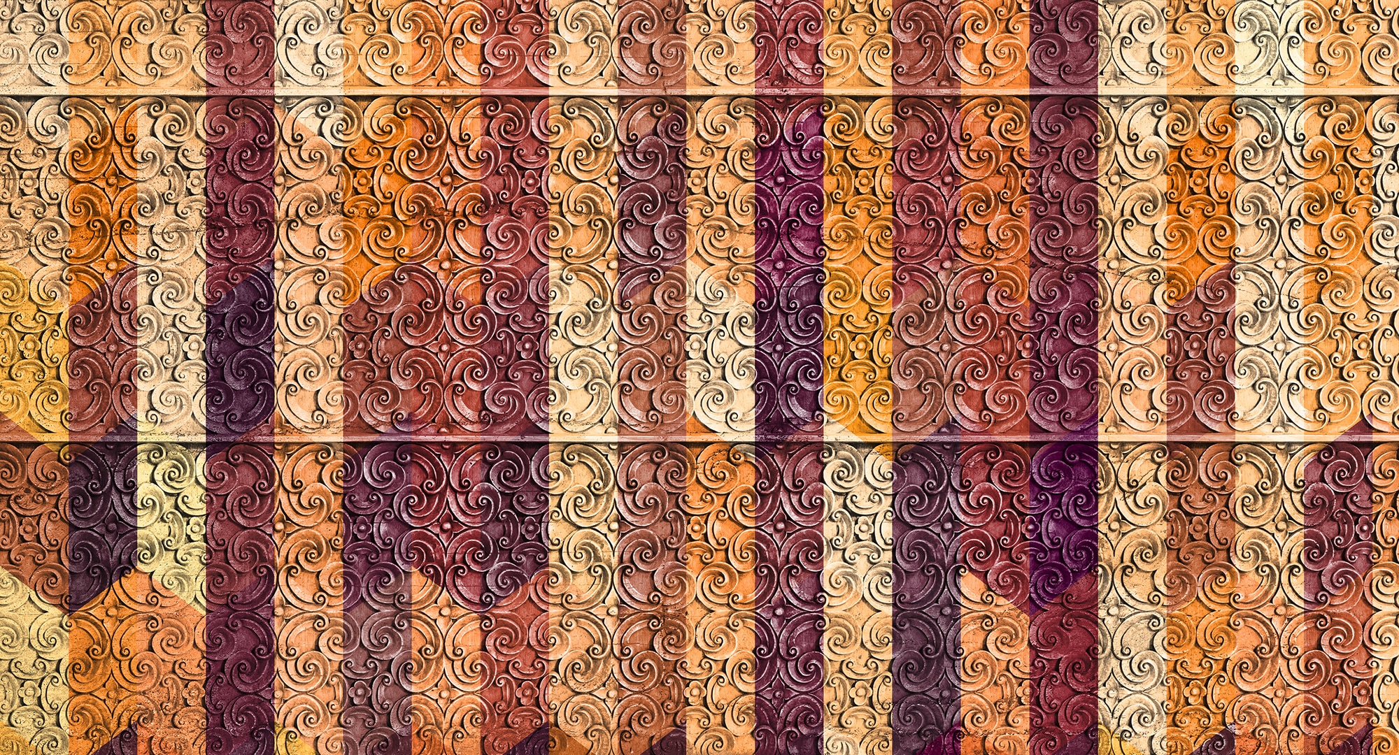 Architects Paper Fototapete »Atelier 47 Panelling Artwork 1« Barock glatt V günstig online kaufen