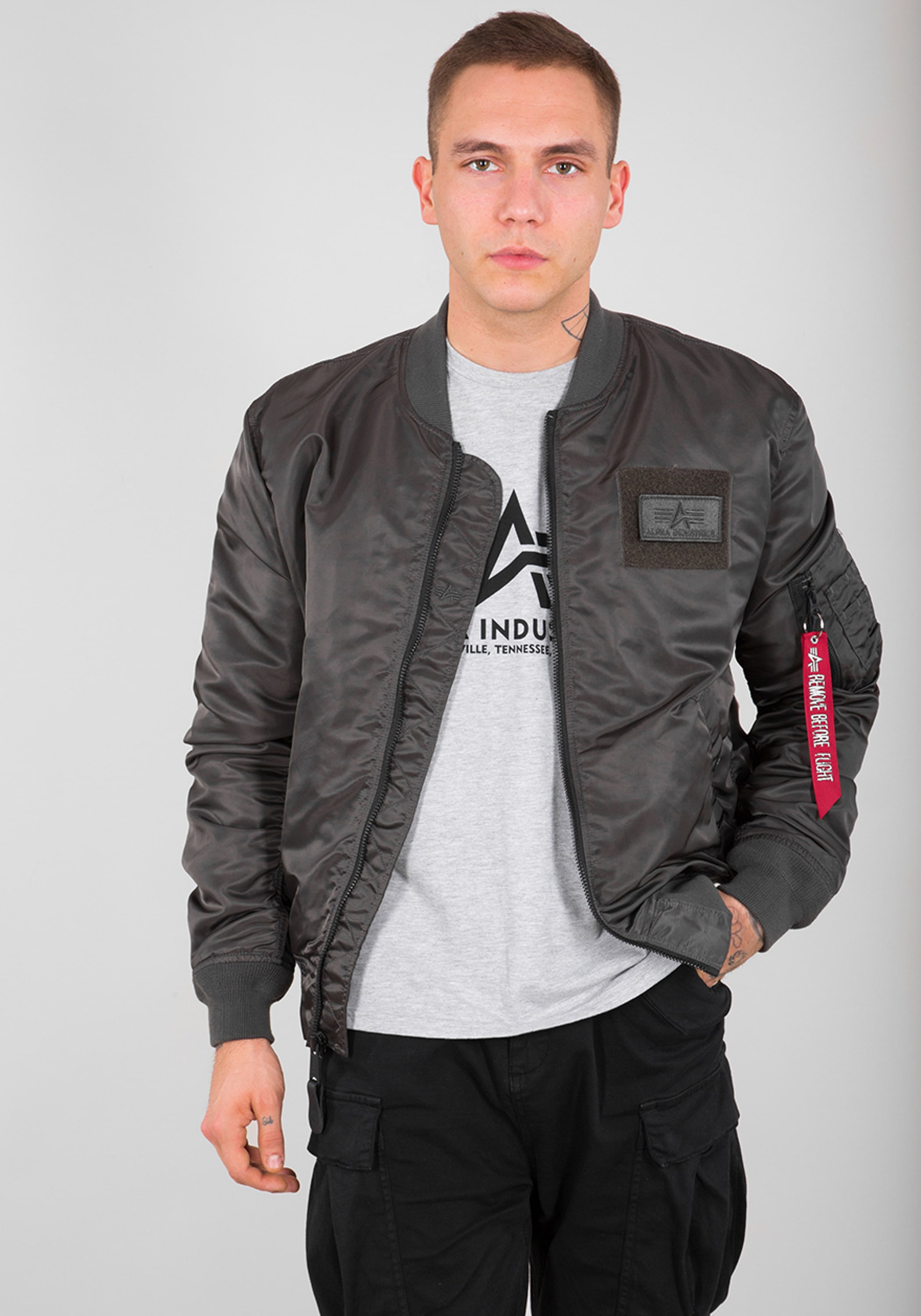 Alpha Industries Bomberjacke »Alpha Industries Men - Bomber Jackets MA-1 TT Custom«