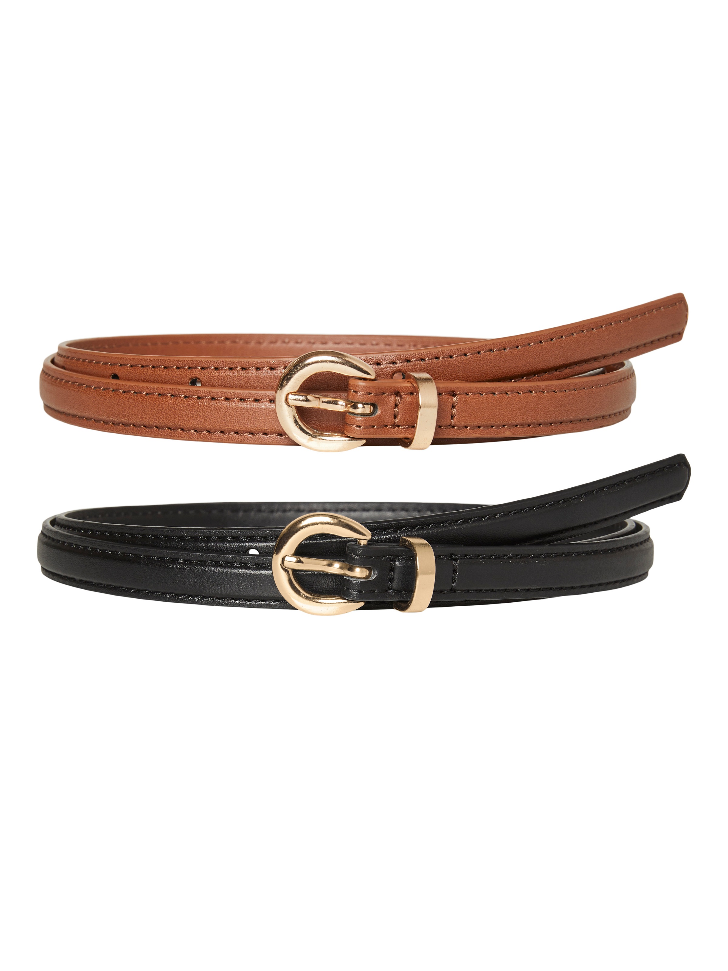 Vero Moda Taillengürtel »VMKATJA COATED BELT 2-PACK NOOS« 2 Stk.