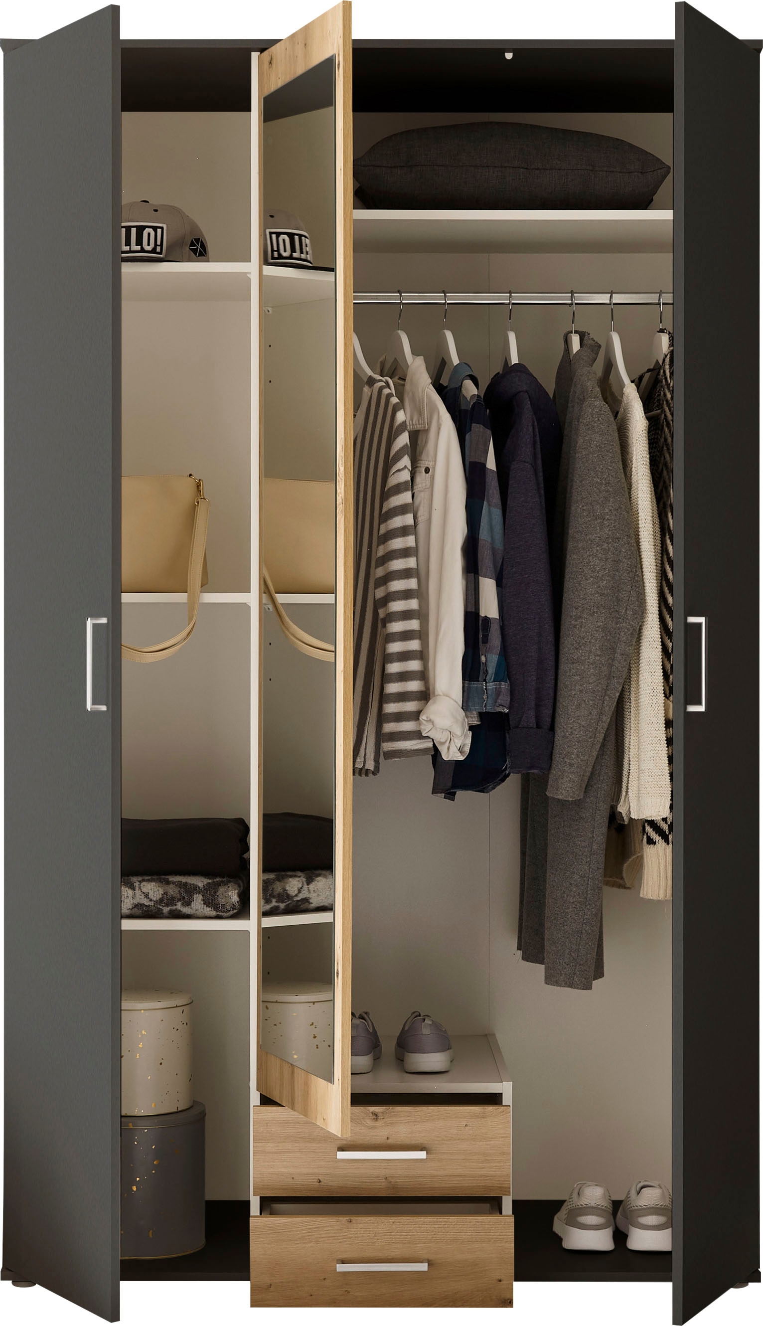 Schlafkontor Kleiderschrank »Hanau«