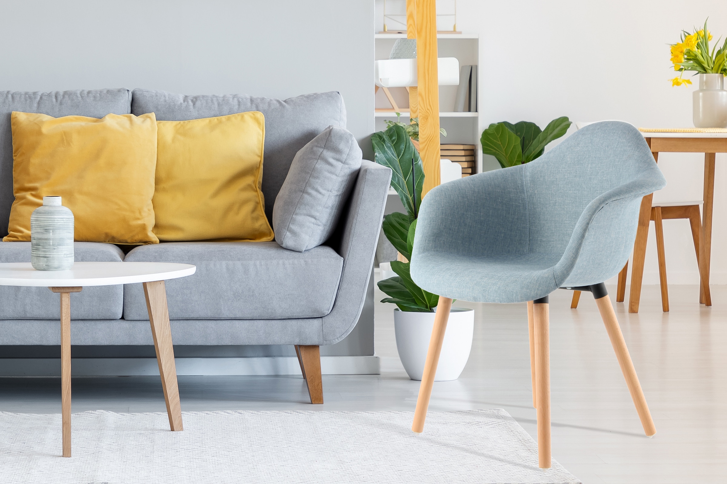 Kayoom Polsterstuhl »Stuhl Winston 325 2er-Set, weiche Sitzfläche aus Schau günstig online kaufen