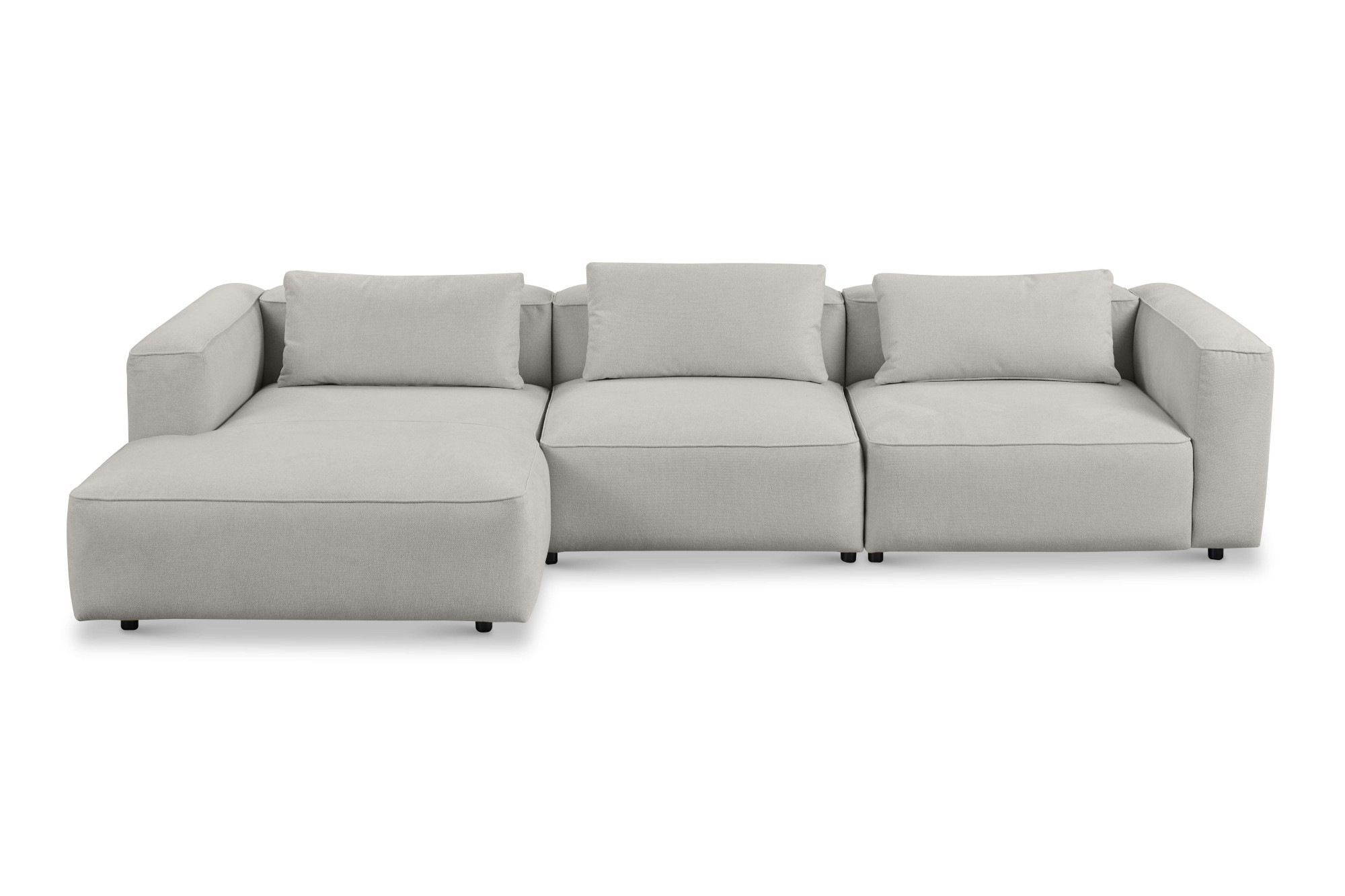 andas Ecksofa »Tvinnet«, Breite 317 cm, extra tiefe Sitzfläche, kubisches Sitzvergnügen