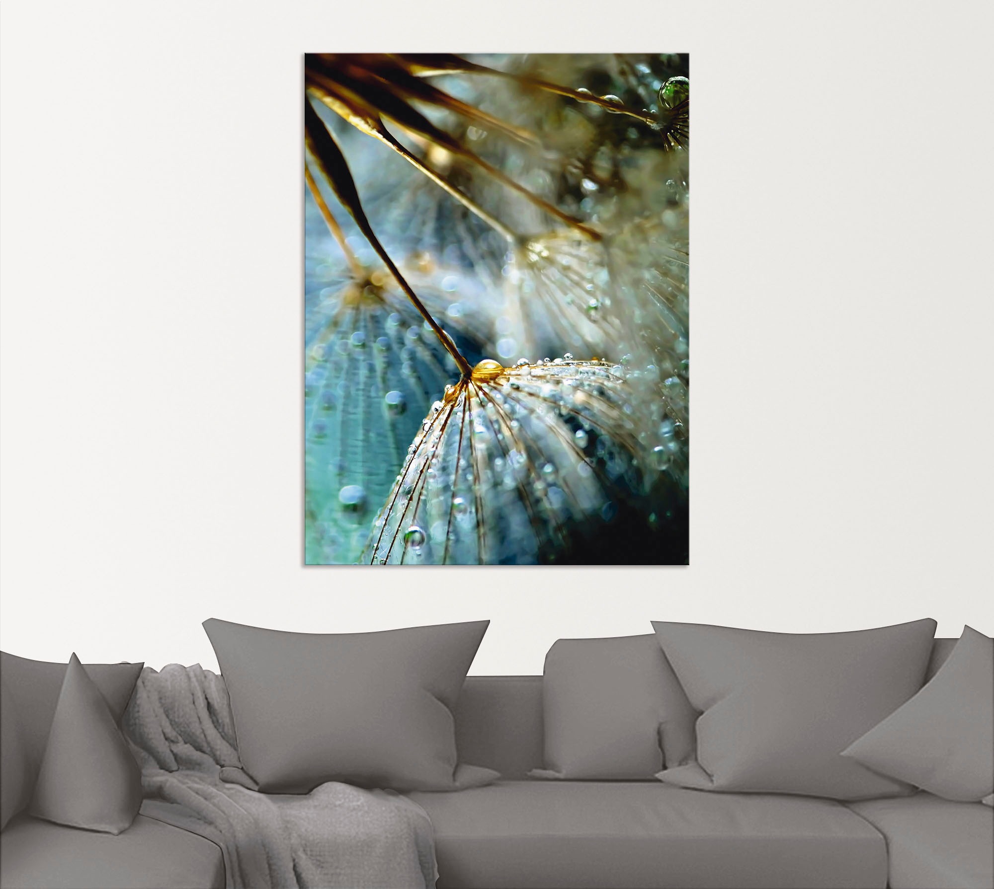Artland Wandbild »Pusteblume Mystische Schönheit«, Blumen, (1 St.), als Alubild, Outdoorbild, Leinwandbild, Poster, Wandaufkleber