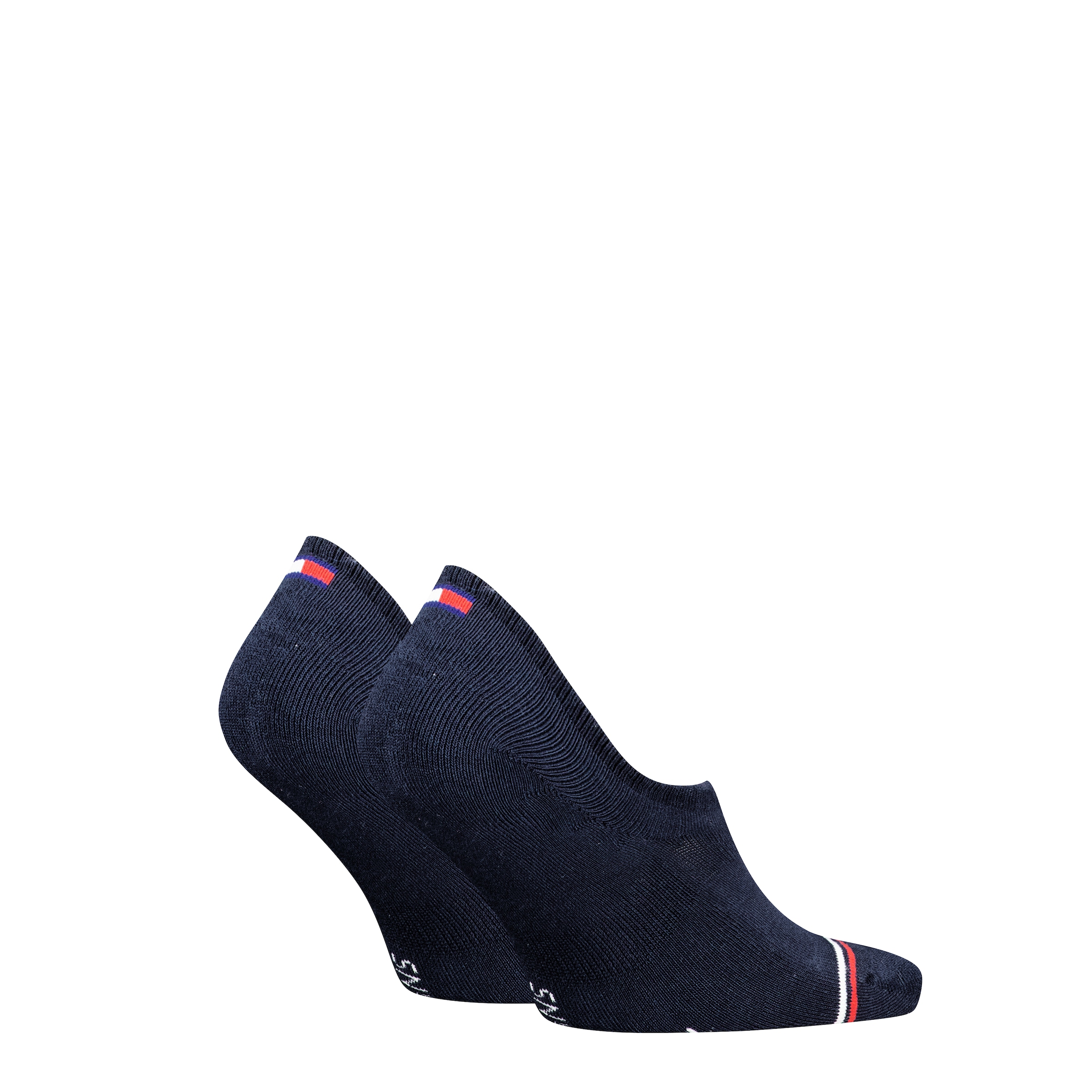 Tommy Hilfiger Füßlinge »TH UNI TJ FOOTIE 2P ICONIC«, (2 Paar), Mit eingestricktem Flag-Label