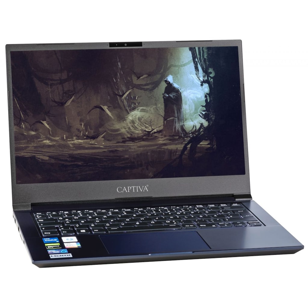 CAPTIVA Gaming-Notebook »Advanced Gaming I63-292«, 35,6 cm, / 14 Zoll, Intel, Core i5, GeForce GTX 1650, 256 GB SSD