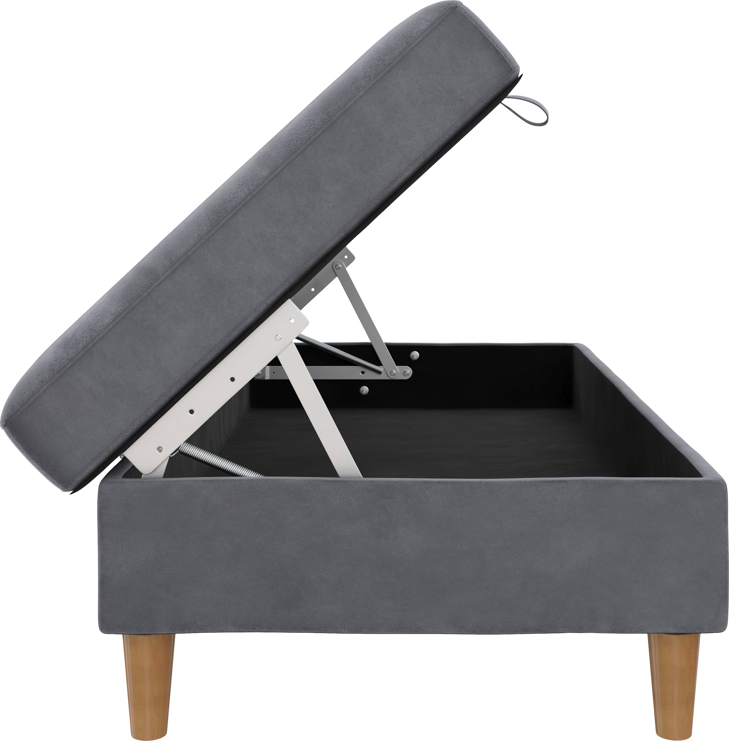 Dorel Home Stauraumhocker »Lilly«, (1 St.), mit Stauraum, frei in Raum stellbar, Sitzhöhe 43 cm