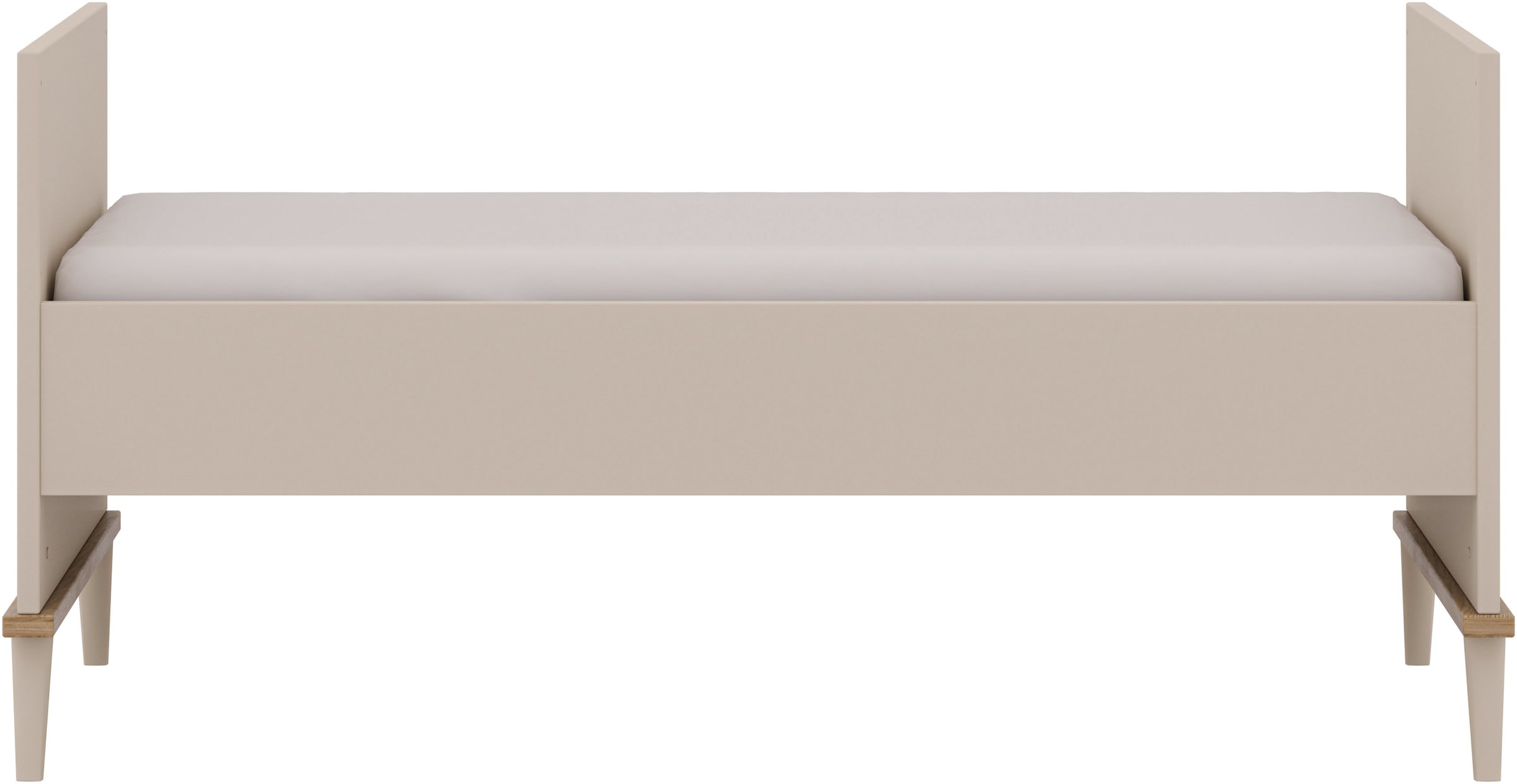 YUNY by PAIDI Umbauseiten »HAZEL für den Umbau vom Babybett zum Juniorbett« Erweiterungs-Set Kinderbett 70x140cm in Beige