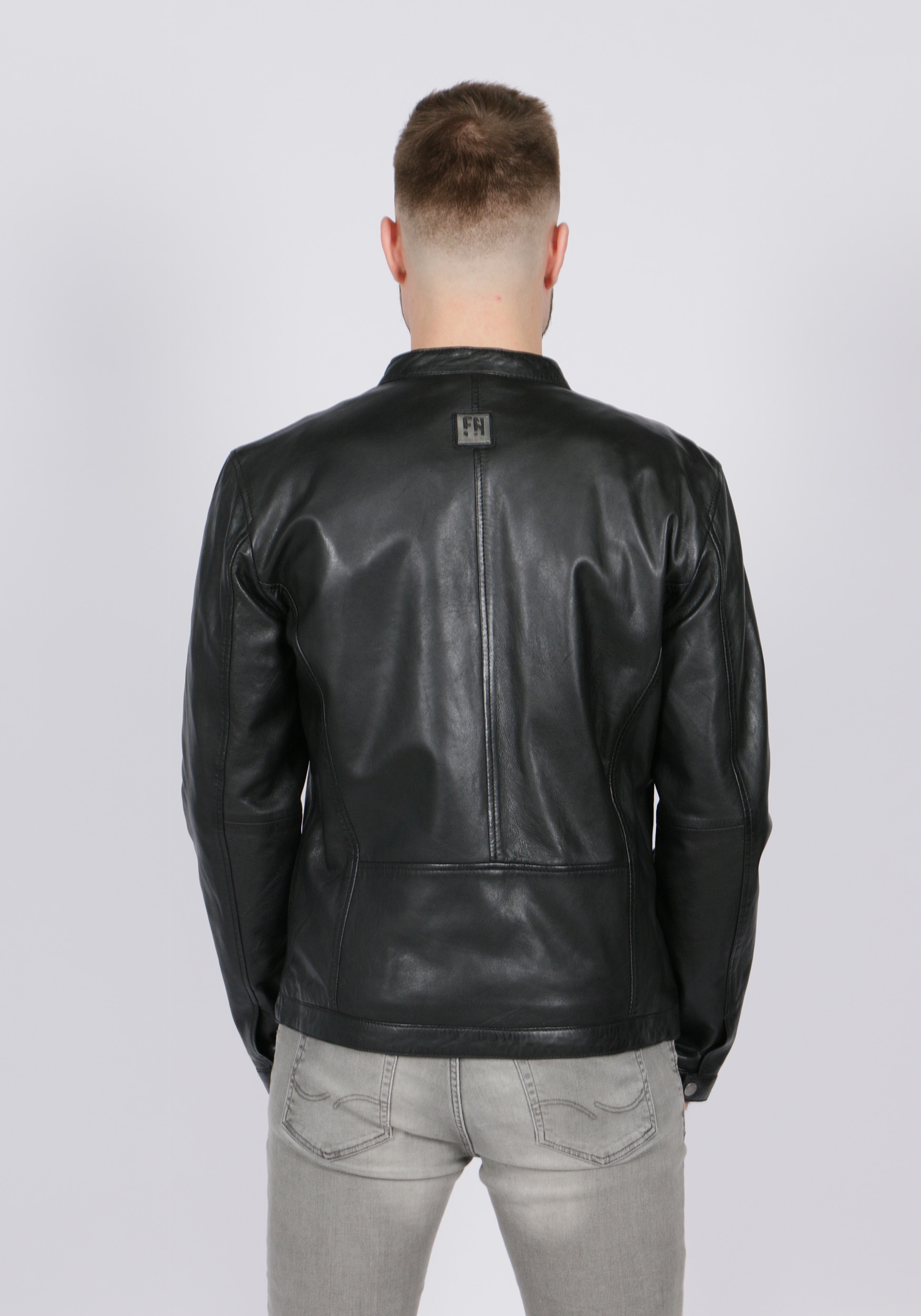 Freaky Nation Lederjacke »Easy Jim-FN«