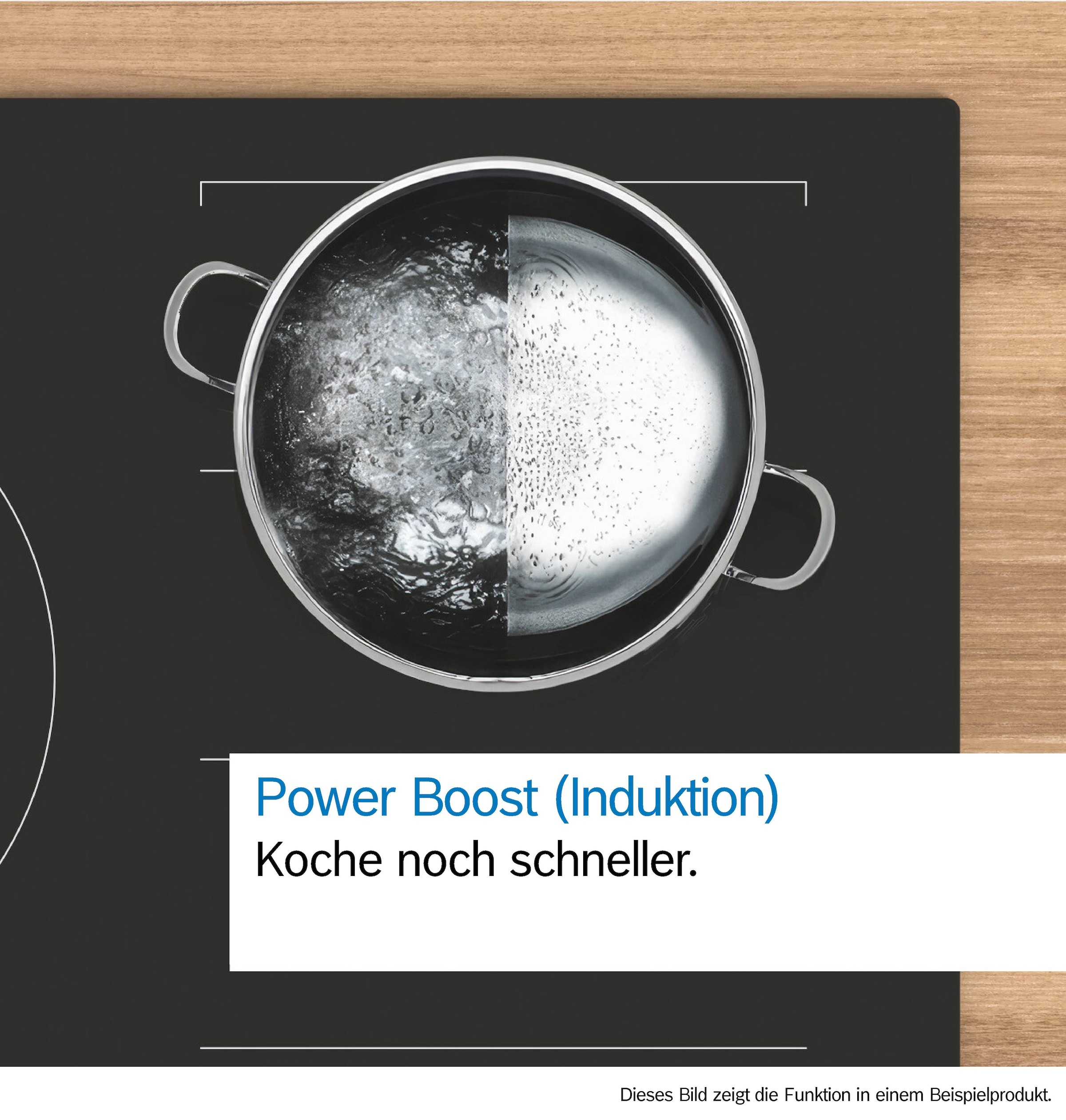 BOSCH Kochfeld mit Dunstabzug »PVS81AB16E« Mattes Design in Carbon Black und integriertes Lüftungsmodul