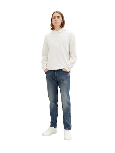 TOM TAILOR Denim Slim-fit-Jeans, mit Logo-Badge