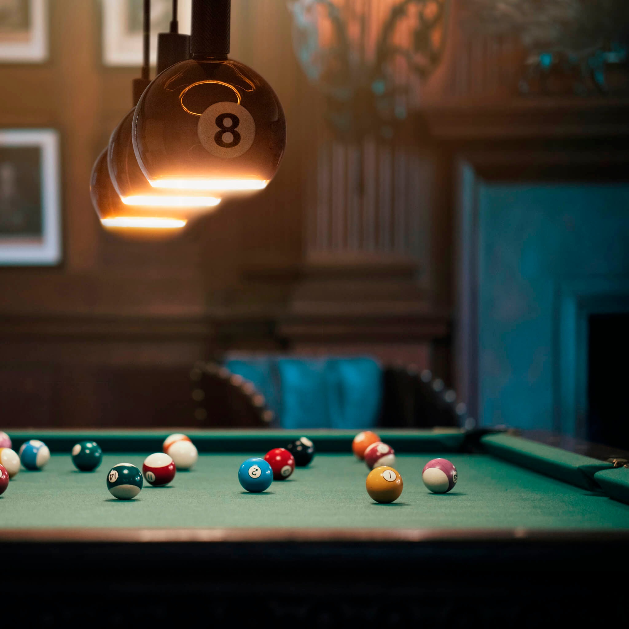 SEGULA LED-Leuchtmittel »LED Floating Billard 200 black 8« E27 1 Stk. Extra-Warmweiß handmade