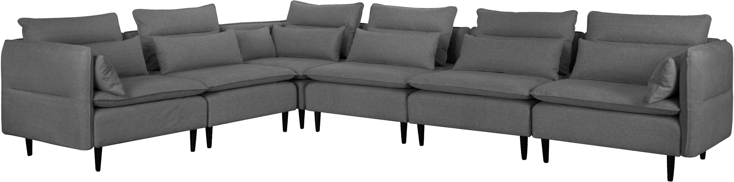andas Ecksofa »ALVIK L-Form«, zusammengesetzt aus Modulen, erweiterbar mit günstig online kaufen