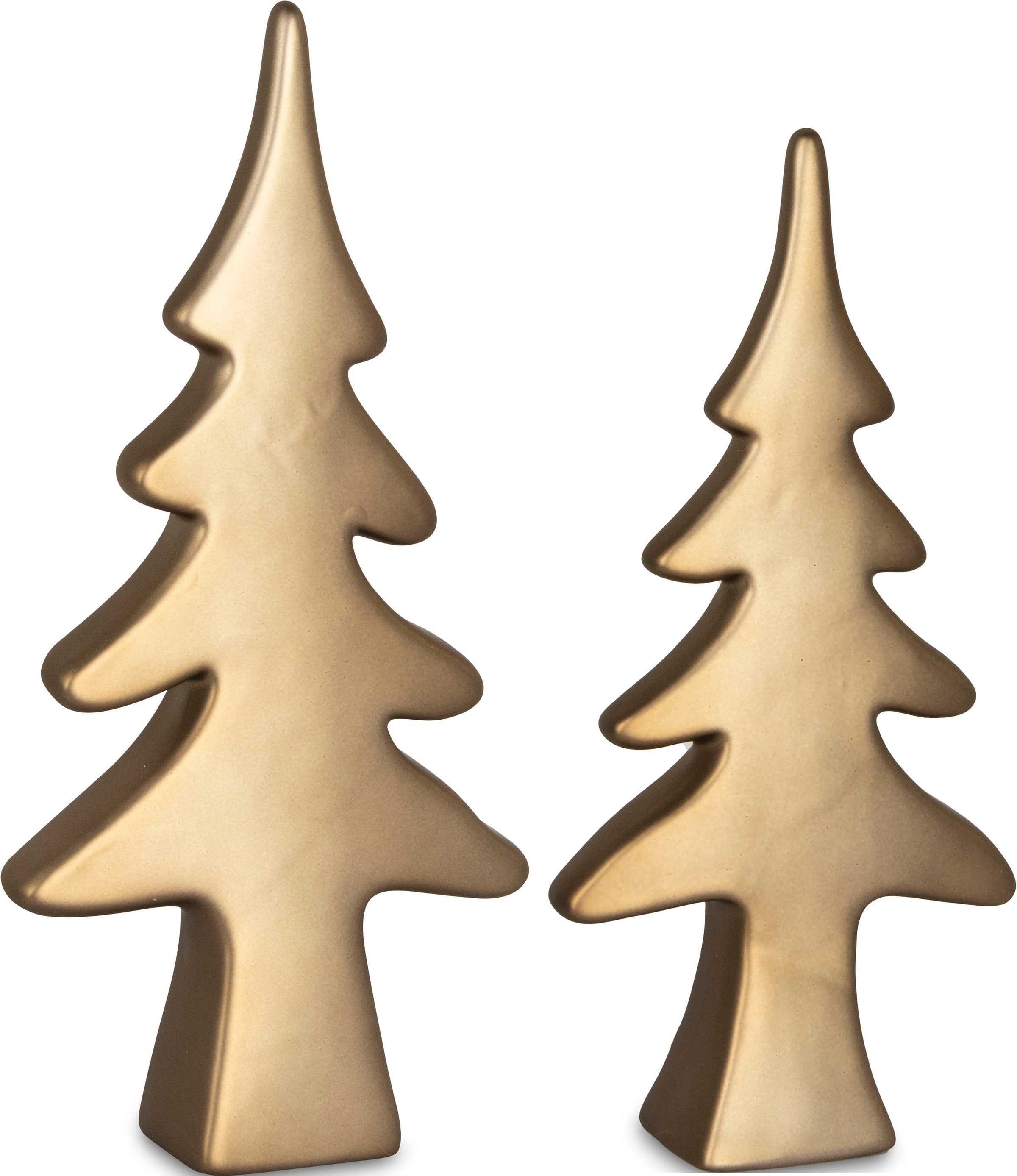 Leonique Dekobaum »Pierre«, Weihnachtsdeko, Baum aus Dolomit, Höhe ca. 19,2 cm und 22,4 cm