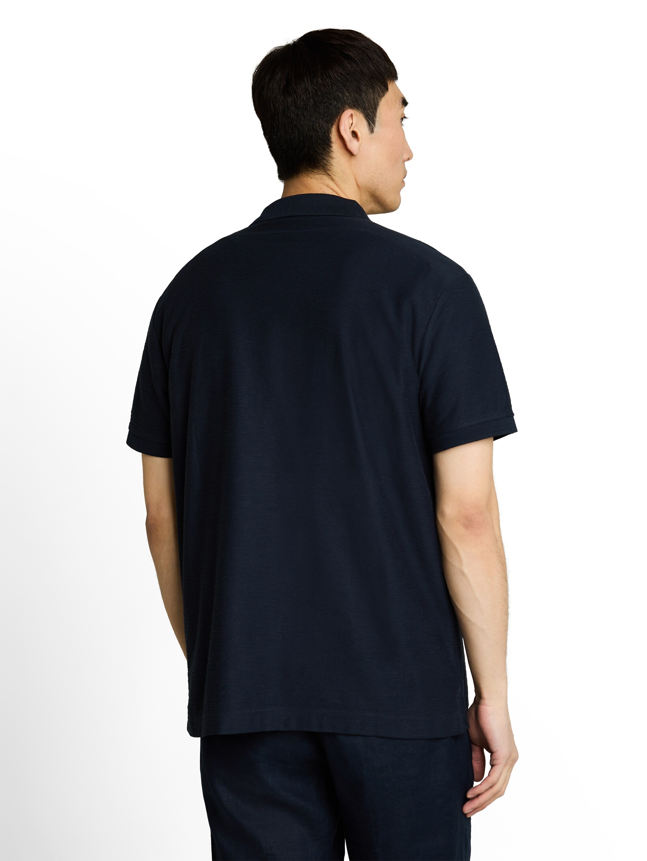 TOM TAILOR Kurzarmshirt mit Polokragen