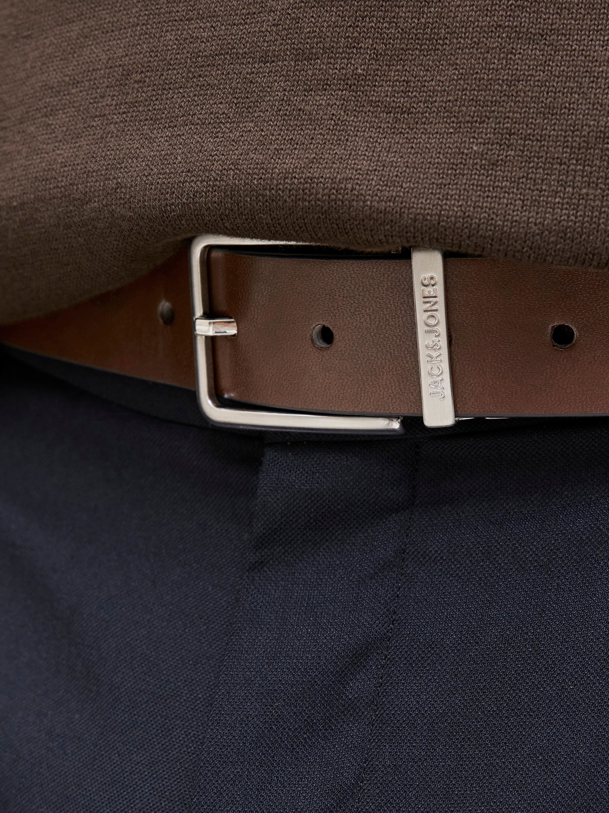 Jack & Jones Ledergürtel »JACGARDA REVERSIBLE BELT NOOS«