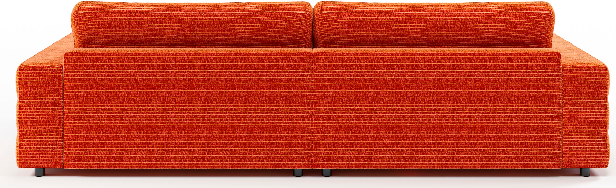 3C Candy Big-Sofa »Stripes Megasofa, tolle Verarbeitungsdetails, bequem und komfortabel«, Lose Rückenkissen, mit feiner Quersteppung