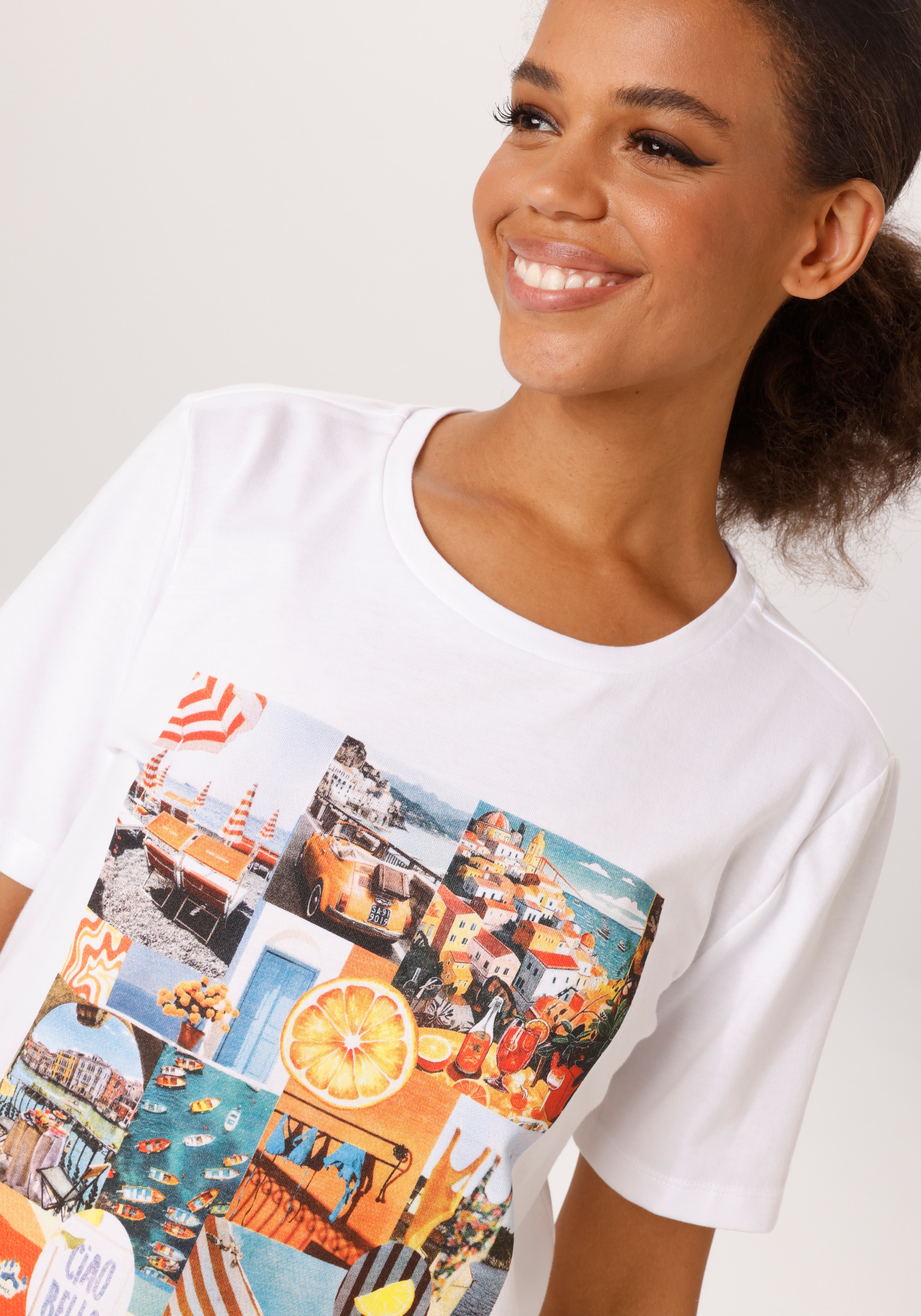 Aniston CASUAL T-Shirt mit italienischem Flair